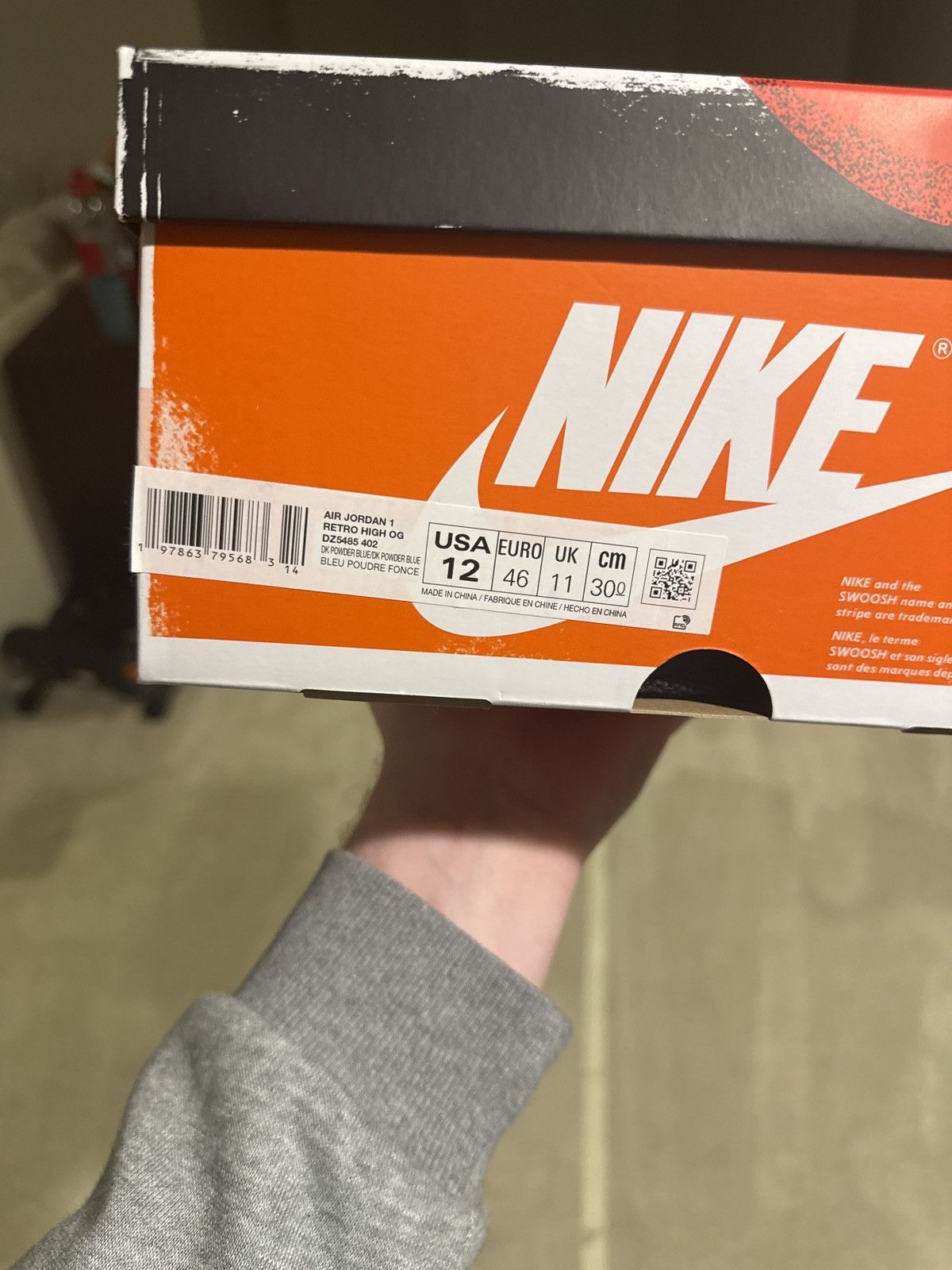 Jordan Brand Jordan 1 UNC Size US 12 / EU 45 - 9 Thumbnail