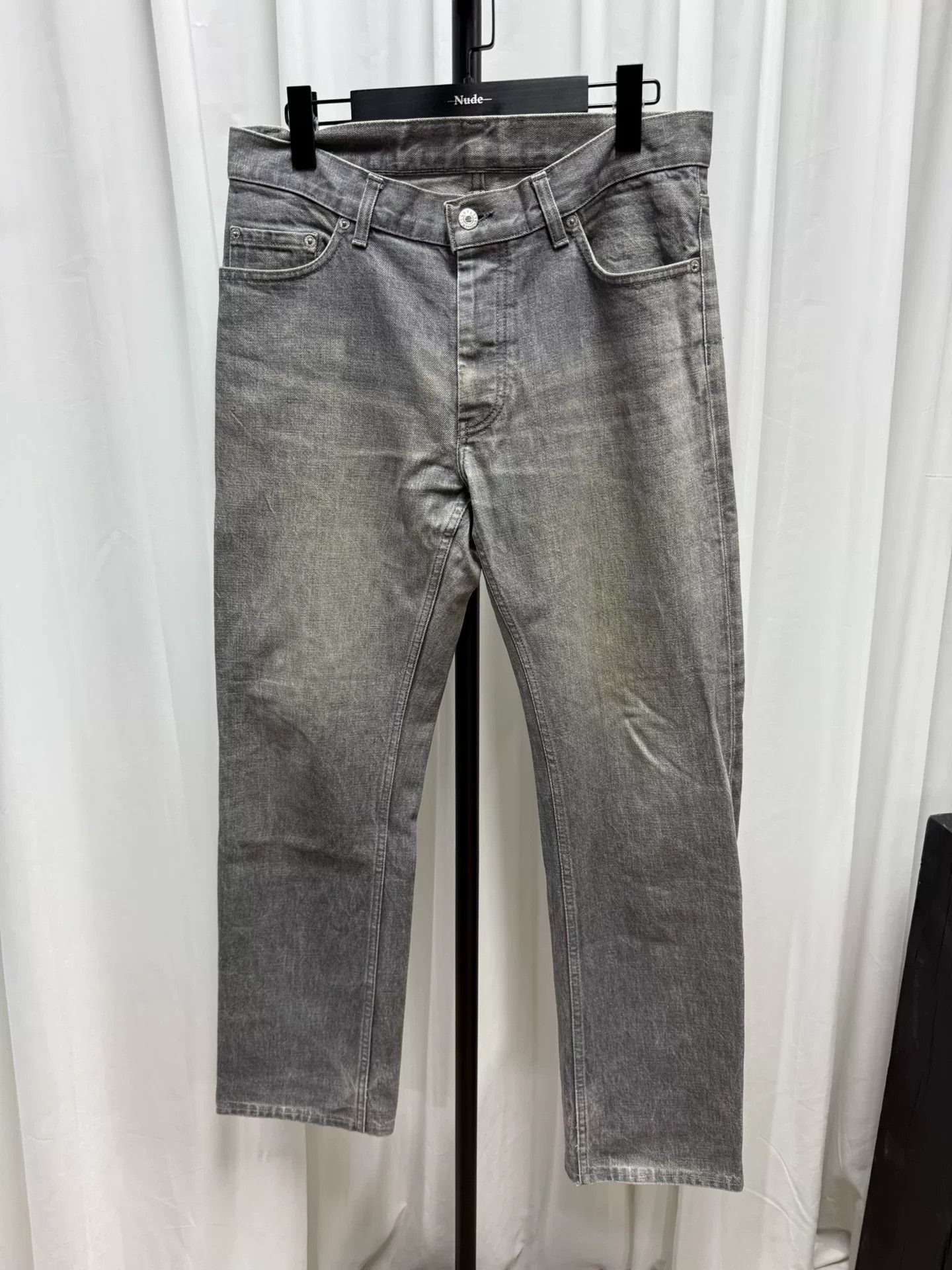 Helmut Lang helmut lang washed denim pants size 31 Size US 31 - 1 Thumbnail