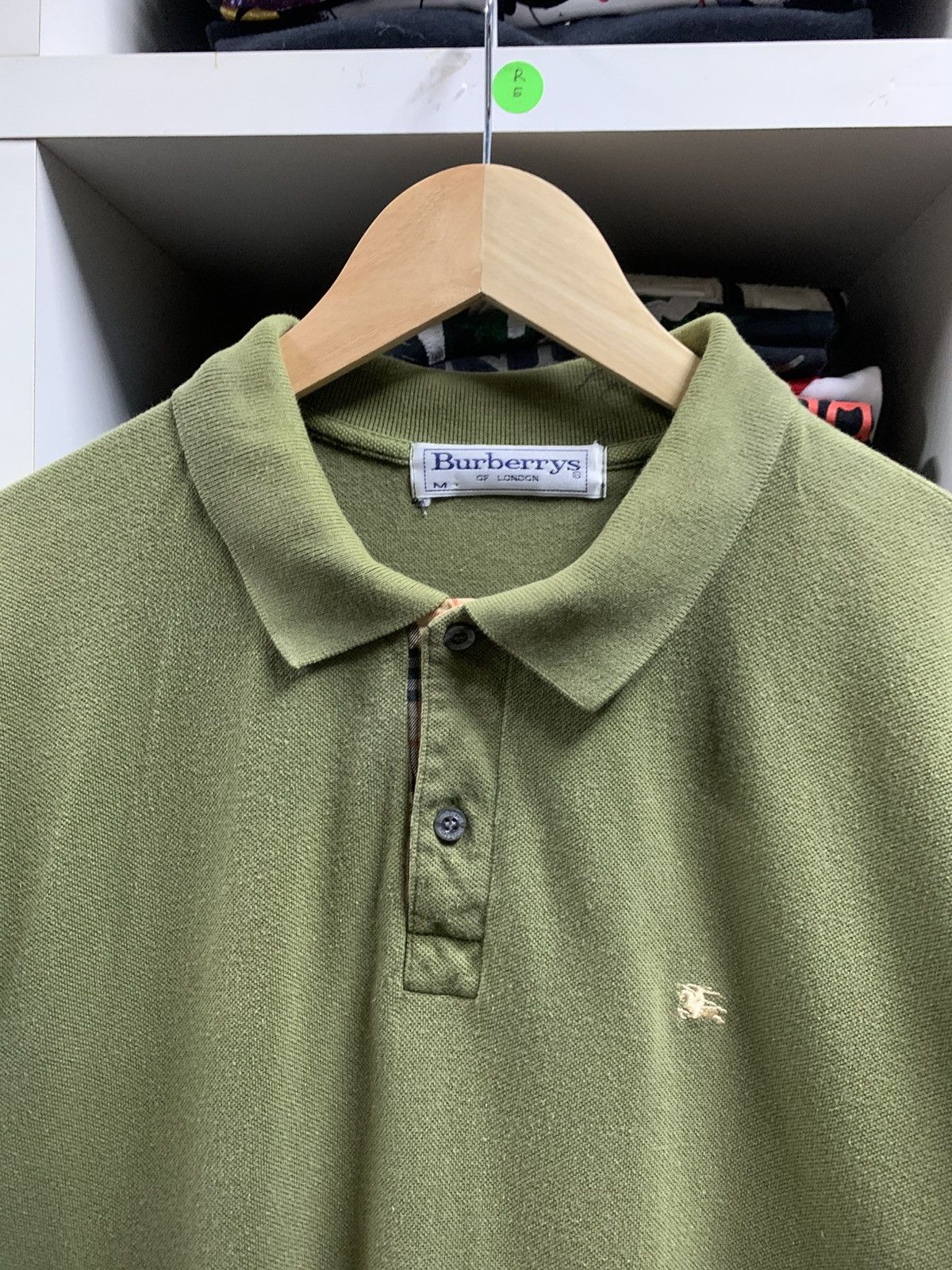 Burberry × Vintage Vintage Burberrys London Polo Size US M / EU 48-50 / 2 - 3 Thumbnail