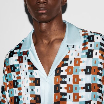 Gucci o1mt1gz0226 Printed Cotton Shirt in Multicolor Size US S / EU 44-46 / 1 - 5 Thumbnail