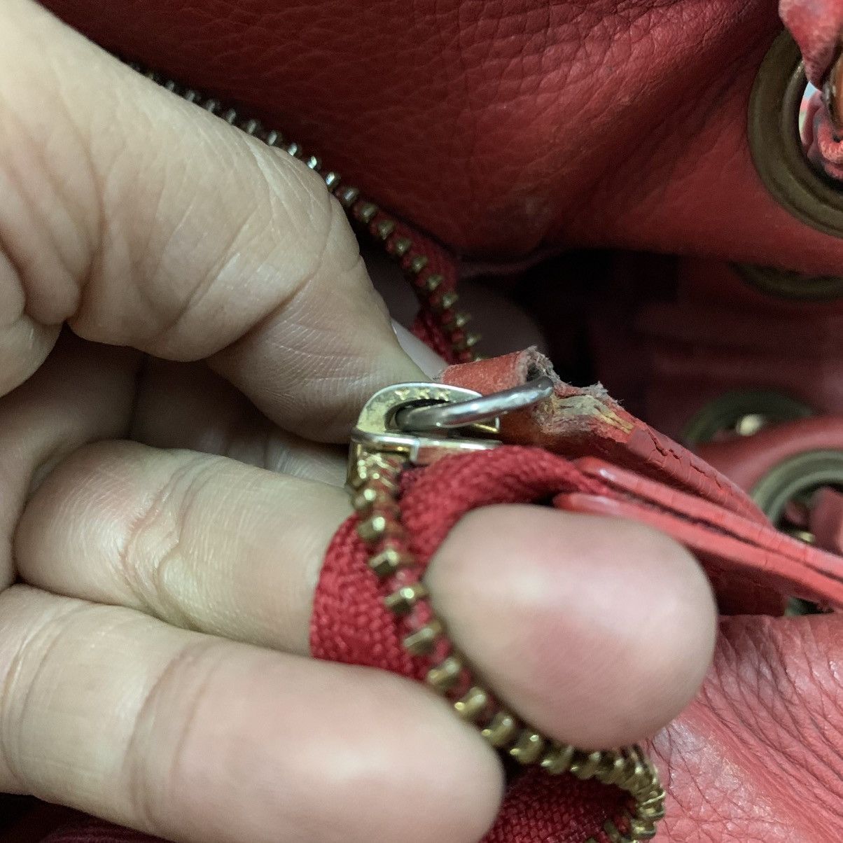 Salvatore Ferragamo Salvatore Ferragamo Red Shoulder Bag Size ONE SIZE - 17 Thumbnail