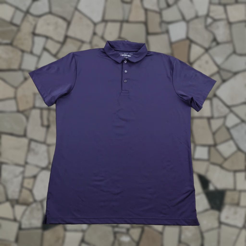 Mizzen+Main Mizzen+Main Polo Shirt Mens XL Blue Performance Golf Phil Mickelson Golfer Flex Shirt Polo Size US XL / EU 56 / 4 - 1 Thumbnail