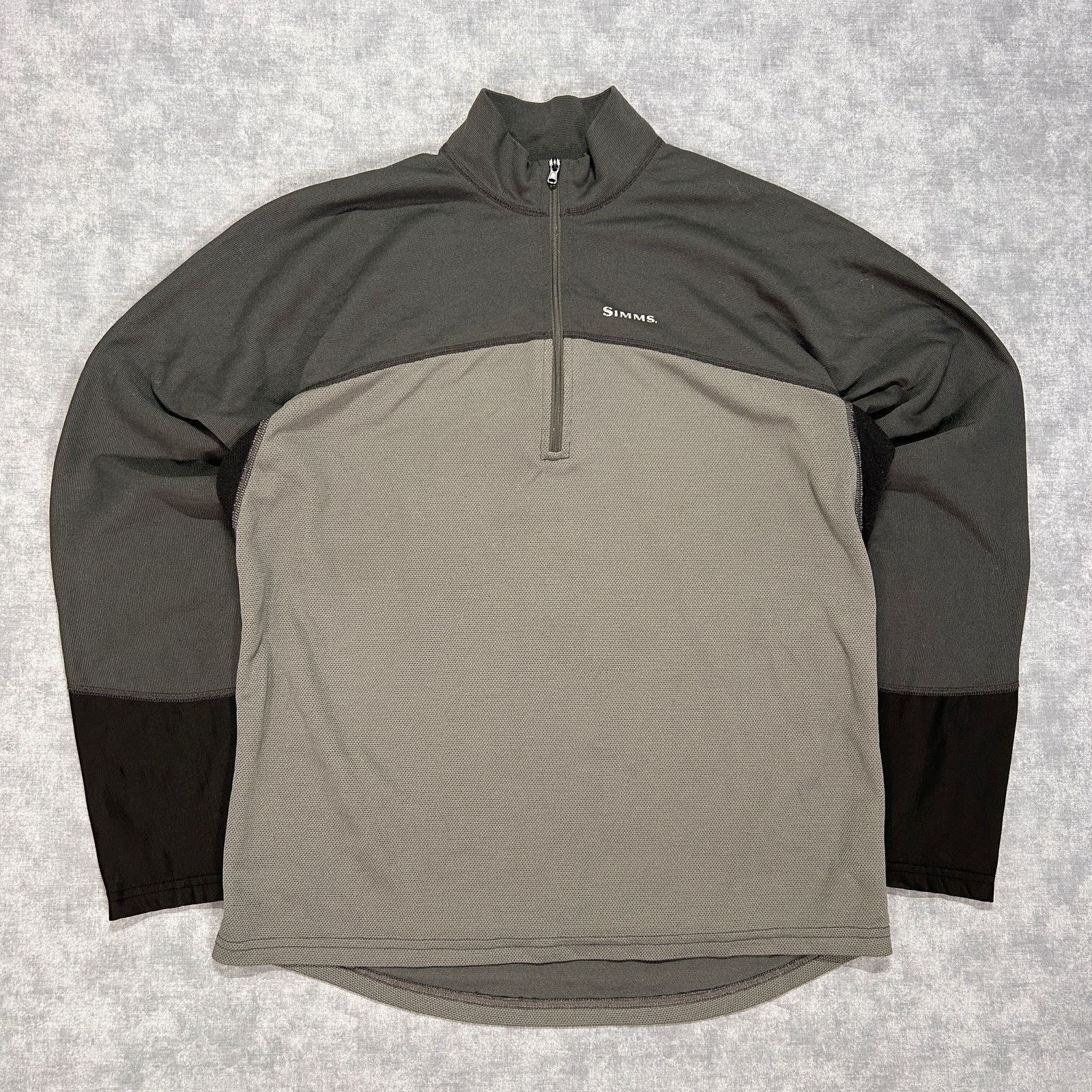 Simms Simms Rivertek lightweight outdoors 1/4 zip base layer mns M Size US M / EU 48-50 / 2 - 1 Thumbnail