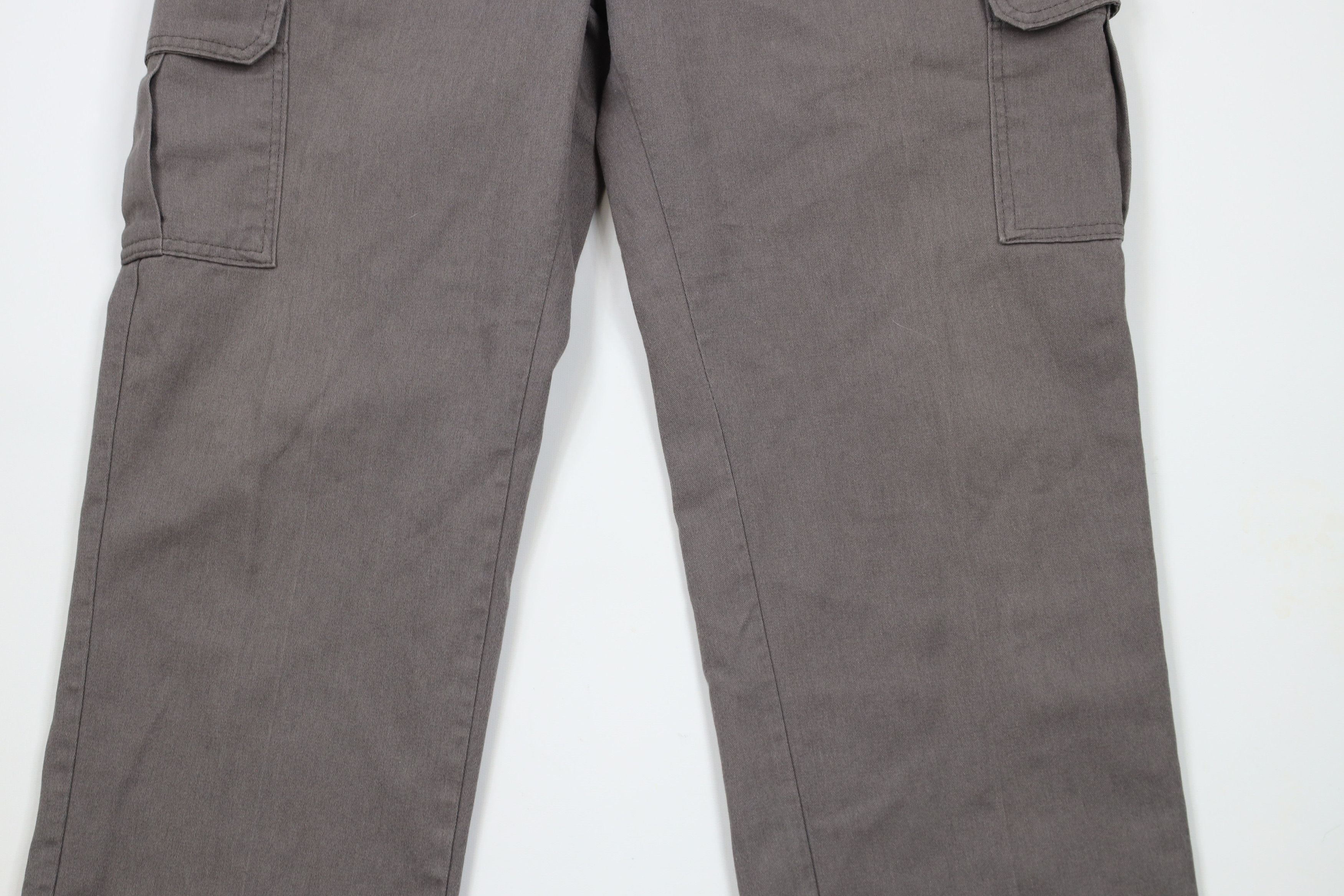 Dickies × Vintage Vintage Y2K Dickies Straight Wide Leg Cargo Pants Gray Size US 38 / EU 54 - 3 Thumbnail