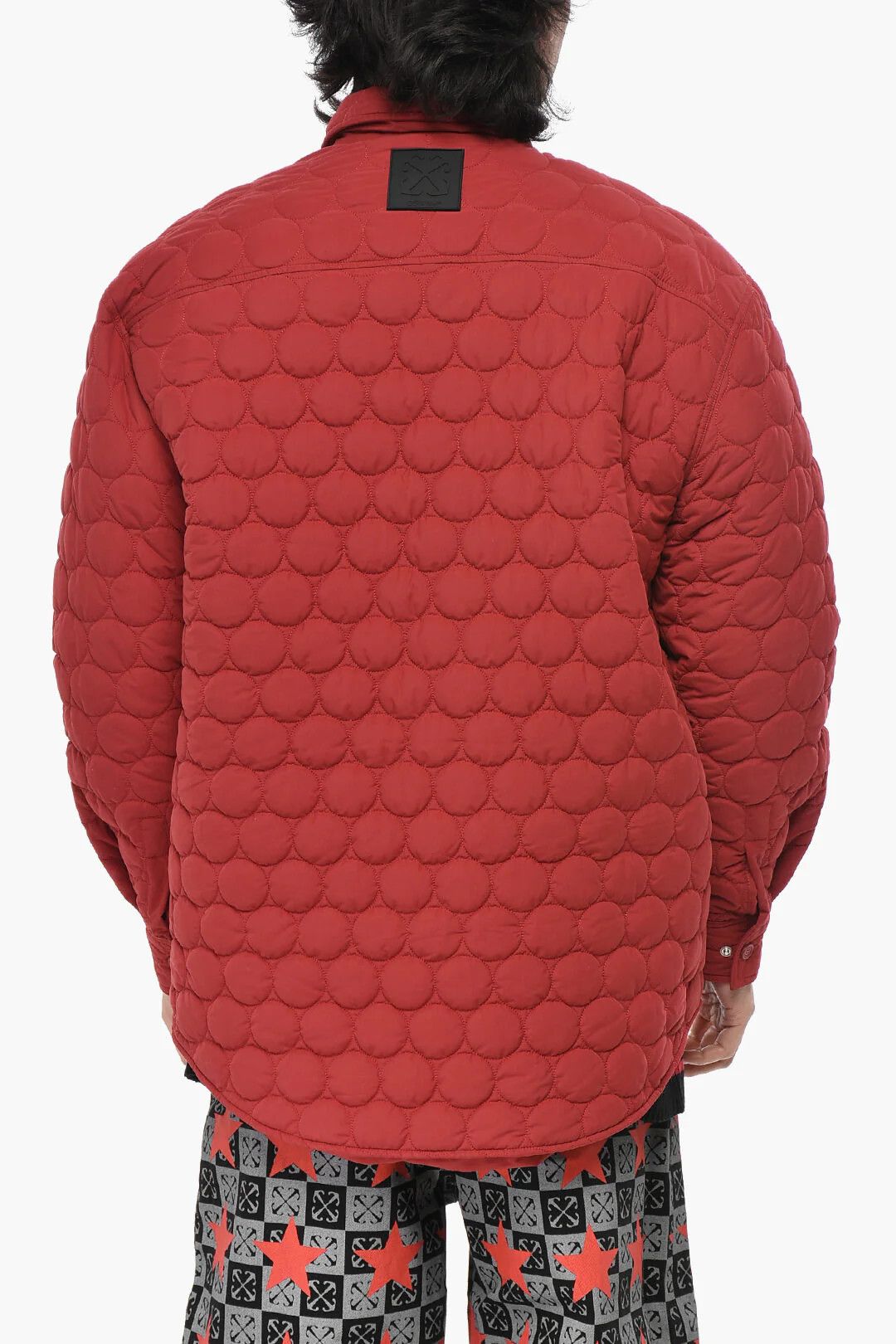Off-White og1mm0426 Quilted Jacket in Red Size US M / EU 48-50 / 2 - 2 Thumbnail