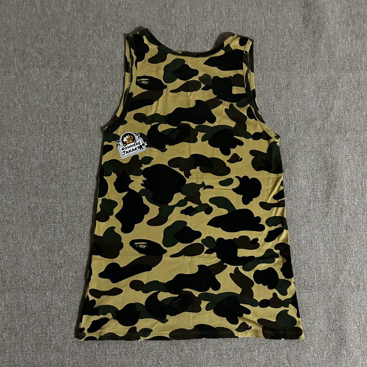 Bape Bape First Yellow Camo Tank Size XS / US 0-2 / IT 36-38 - 4 Thumbnail