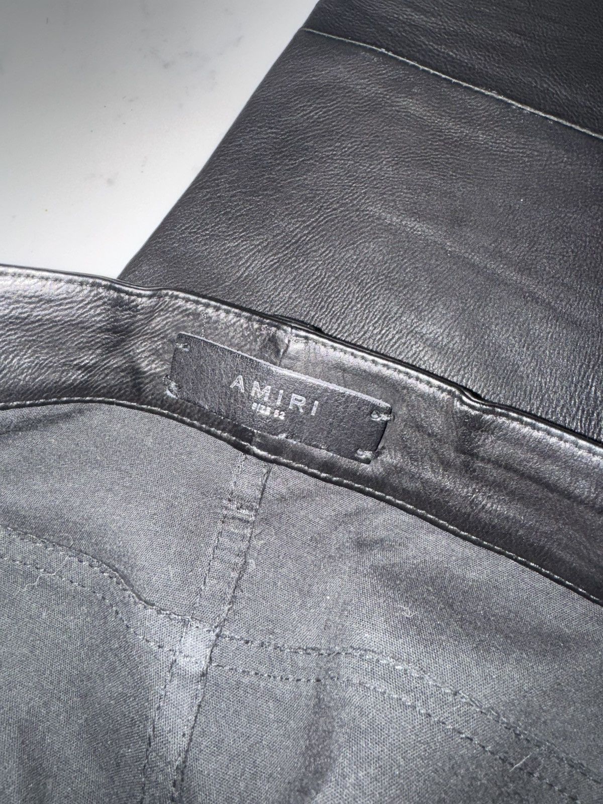 Amiri Amiri Leather Pants Size US 36 / EU 52 - 4 Thumbnail
