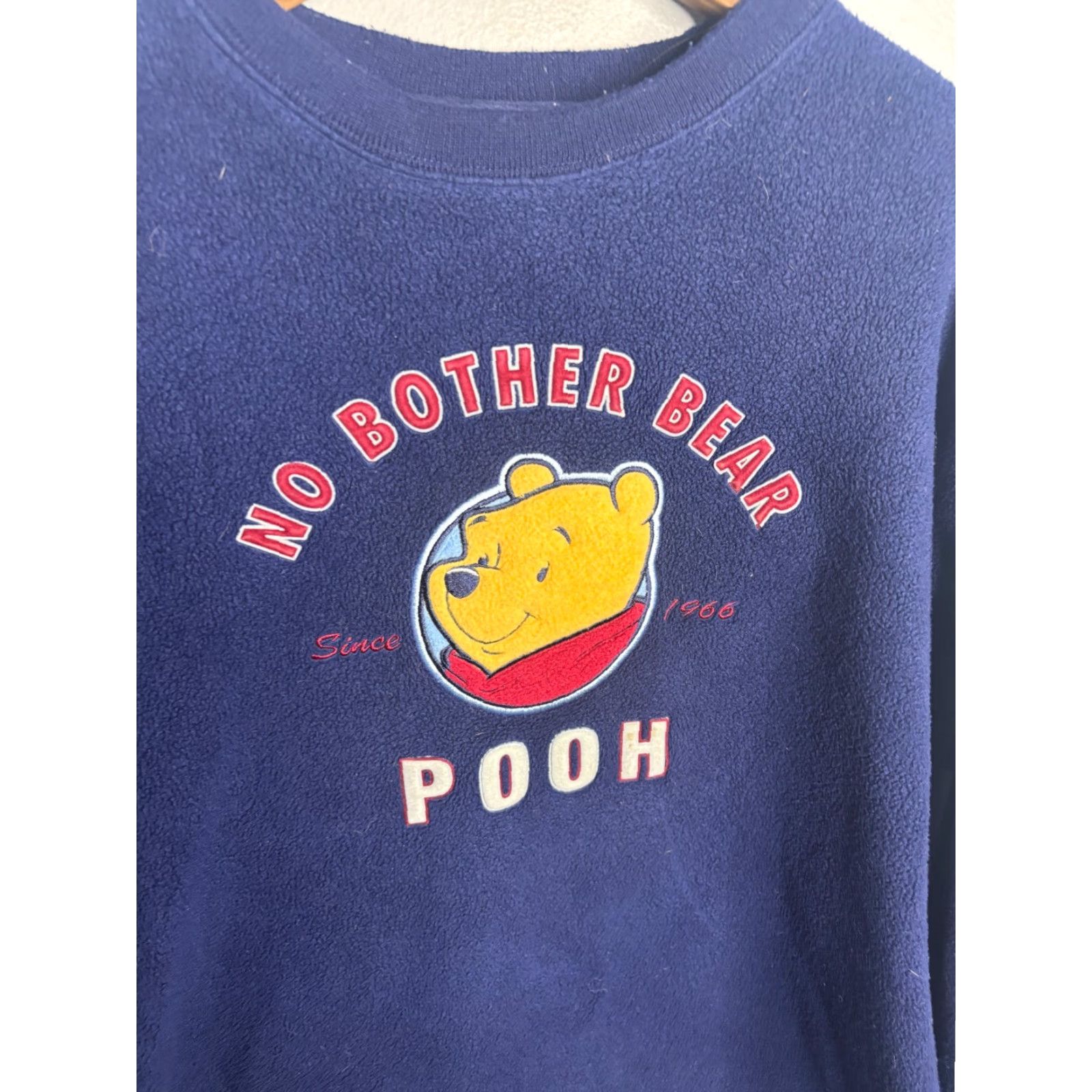 Disney Disney Vintage Crew Sweater Fleece Men M Blue Cotton 8/10 Classic Winter Shirt Pullover Christmas Theme 4431 Mens Size US M / EU 48-50 / 2 - 2 Thumbnail