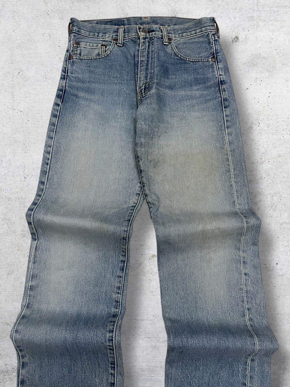 Levi's Vintage Clothing VINTAGE 502 LEVIS 1990S OG DESIGNER DISTRESSED RUGGED DENIM Size US 30 / EU 46 - 4 Thumbnail