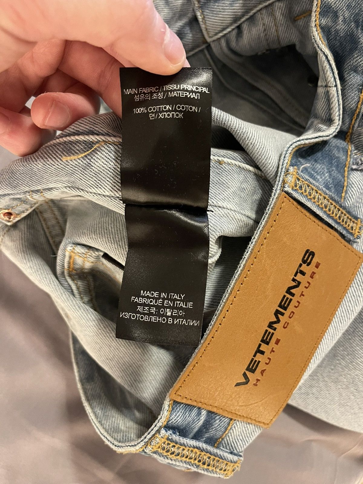 Vetements Vetements inside out jeans Size US 28 / EU 44 - 14 Thumbnail