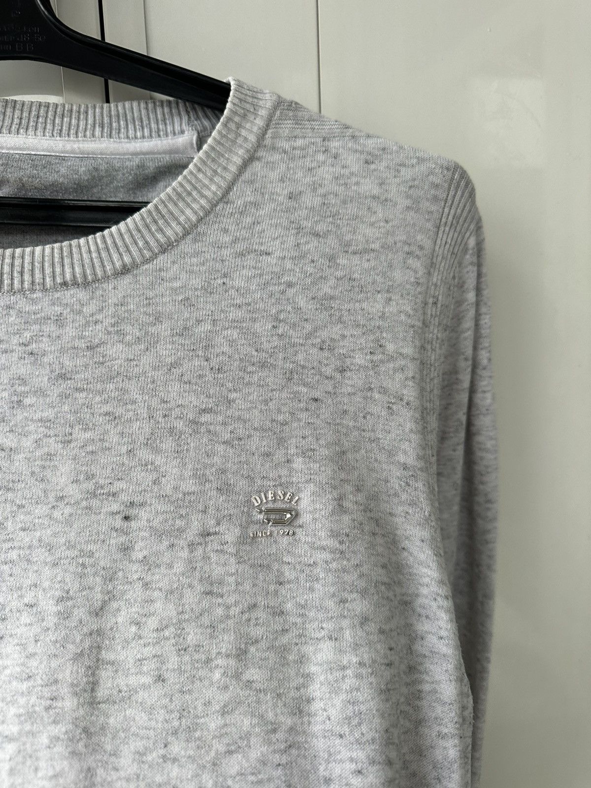 Diesel Vintage Diesel LongSleeve Metal Logo Size US L / EU 52-54 / 3 - 8 Thumbnail