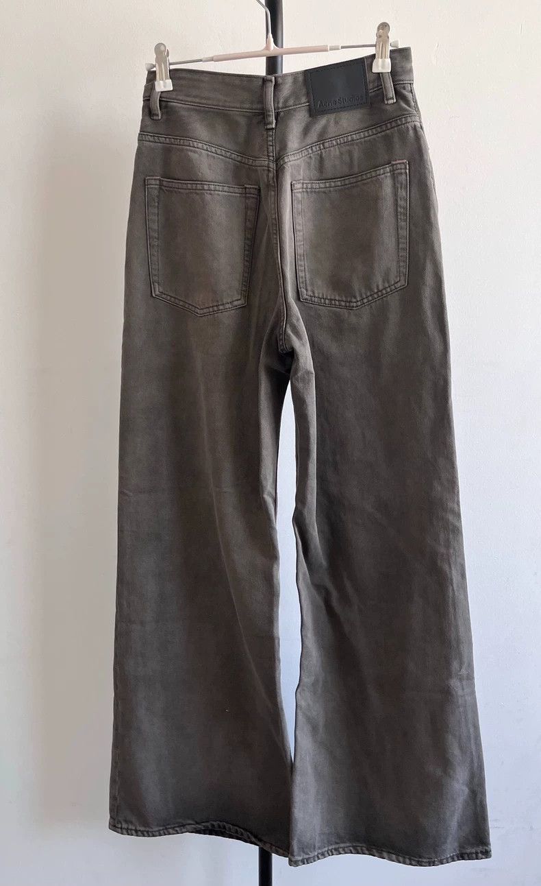 Acne Studios acne studios Solid-colored high-waisted straight-leg jeans Size US 30 / EU 46 - 2 Thumbnail