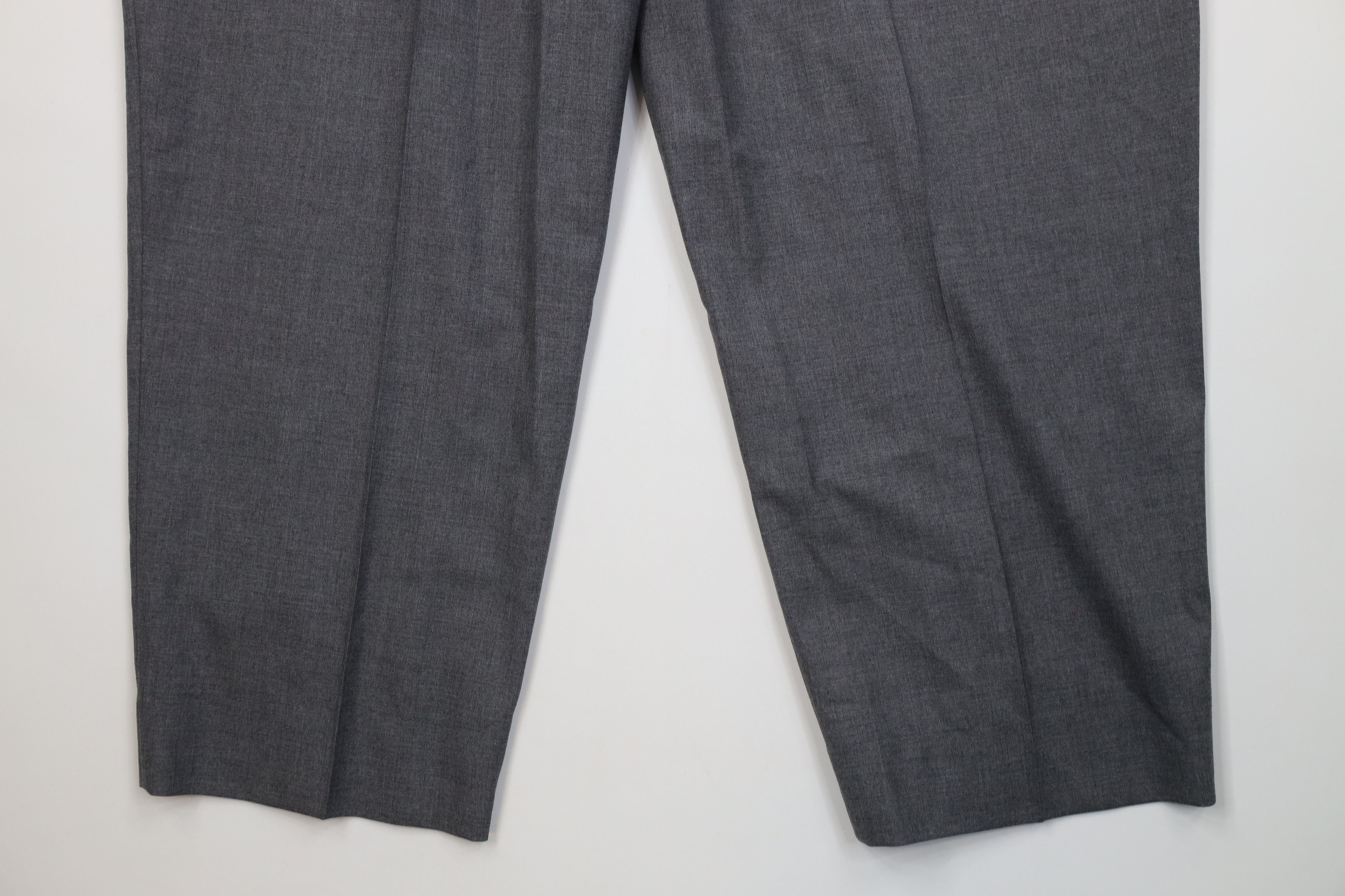 Vintage Vintage 90s Streetwear Wide Leg Chino Pants Heather Gray Size US 44 / EU 60 - 15 Thumbnail