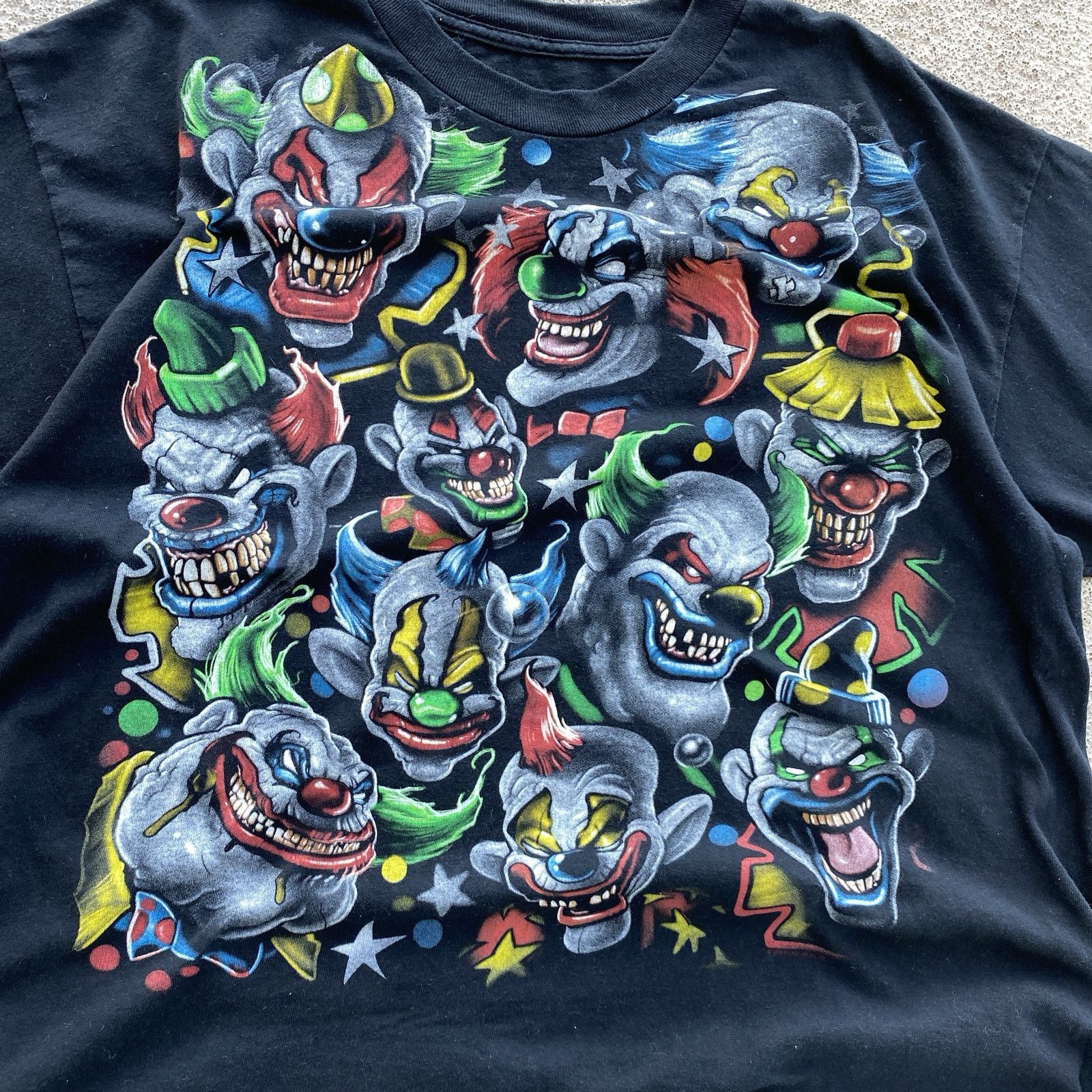 Liquid Blue Vintage 90s Liquid Blue T-shirt Alstyle Evil Clowns Y2K Size US XL / EU 56 / 4 - 4 Thumbnail