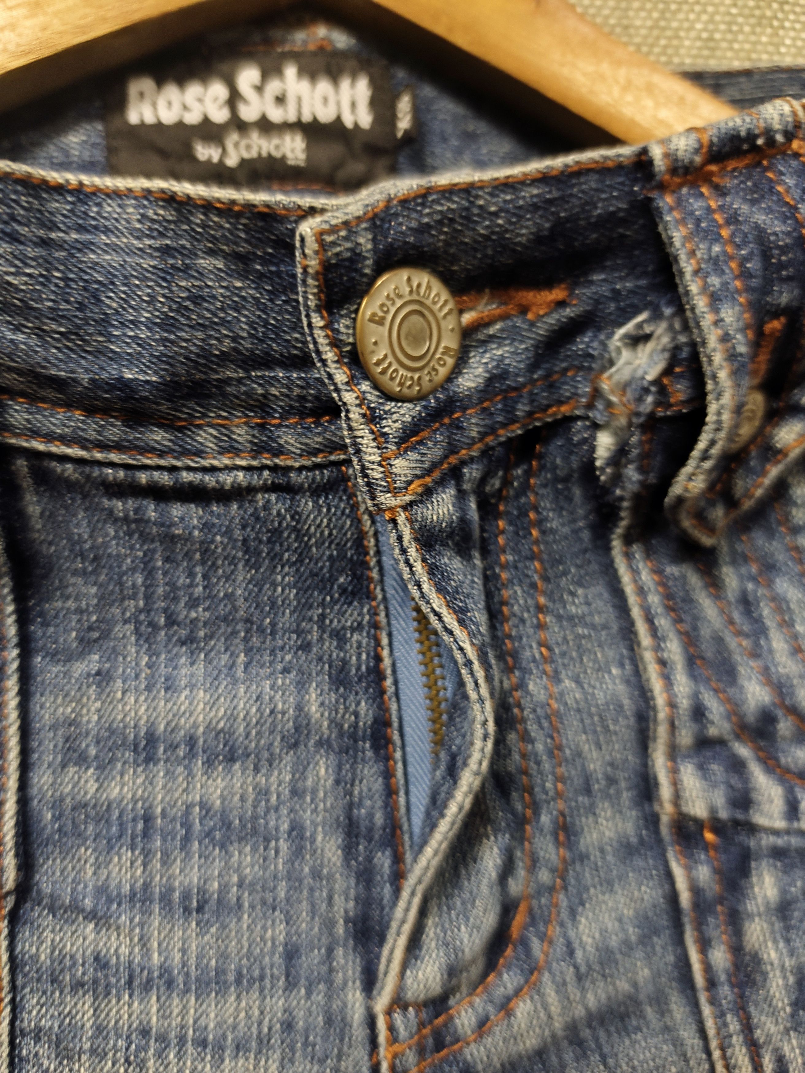 Schott Rose Schott by Schott jeans Size 29" - 5 Thumbnail