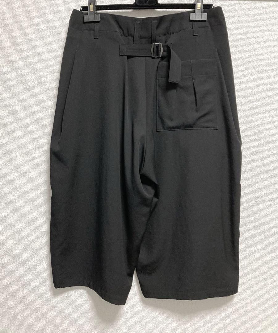 Yohji Yamamoto POUR HOMME wool gabardine wrap pants Size US 35 - 2 Thumbnail