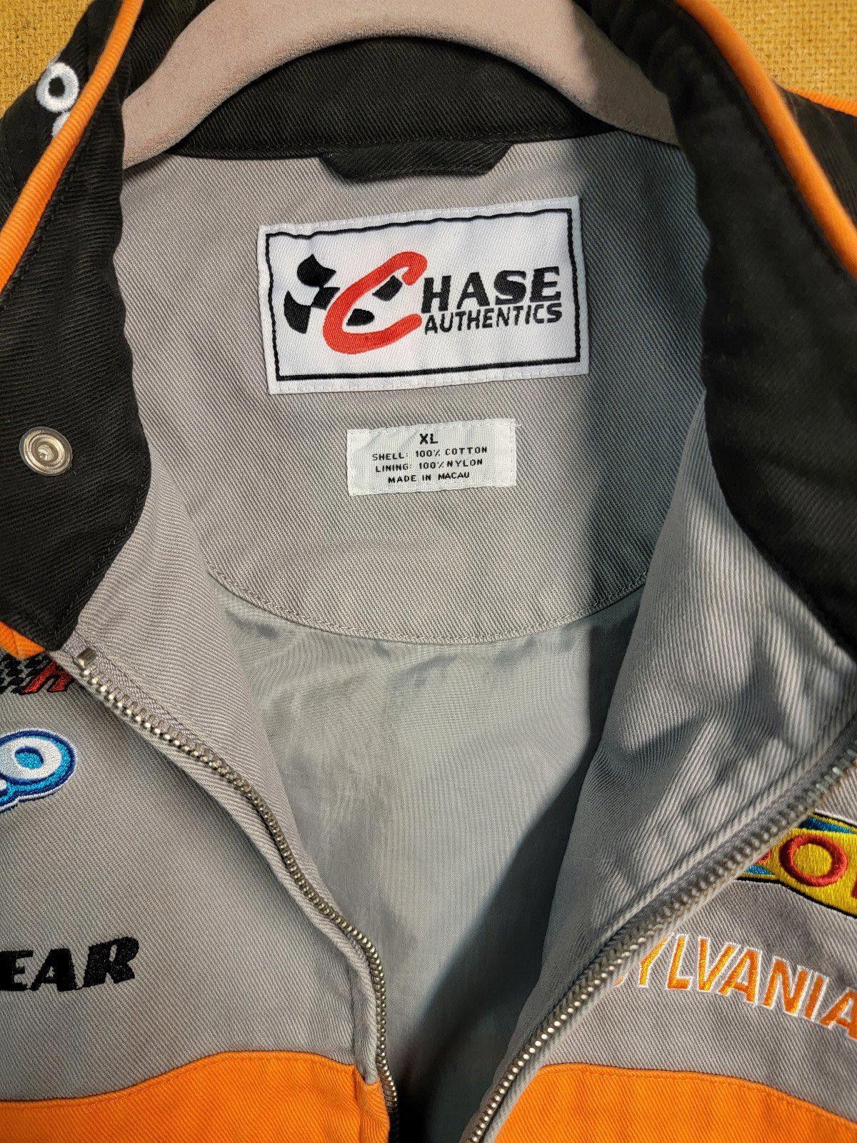 Chase Authentics VINTAGE KEVIN HARVICK JACKET BY CHASE AUTENTICS Sz XL Size US XL / EU 56 / 4 - 5 Thumbnail