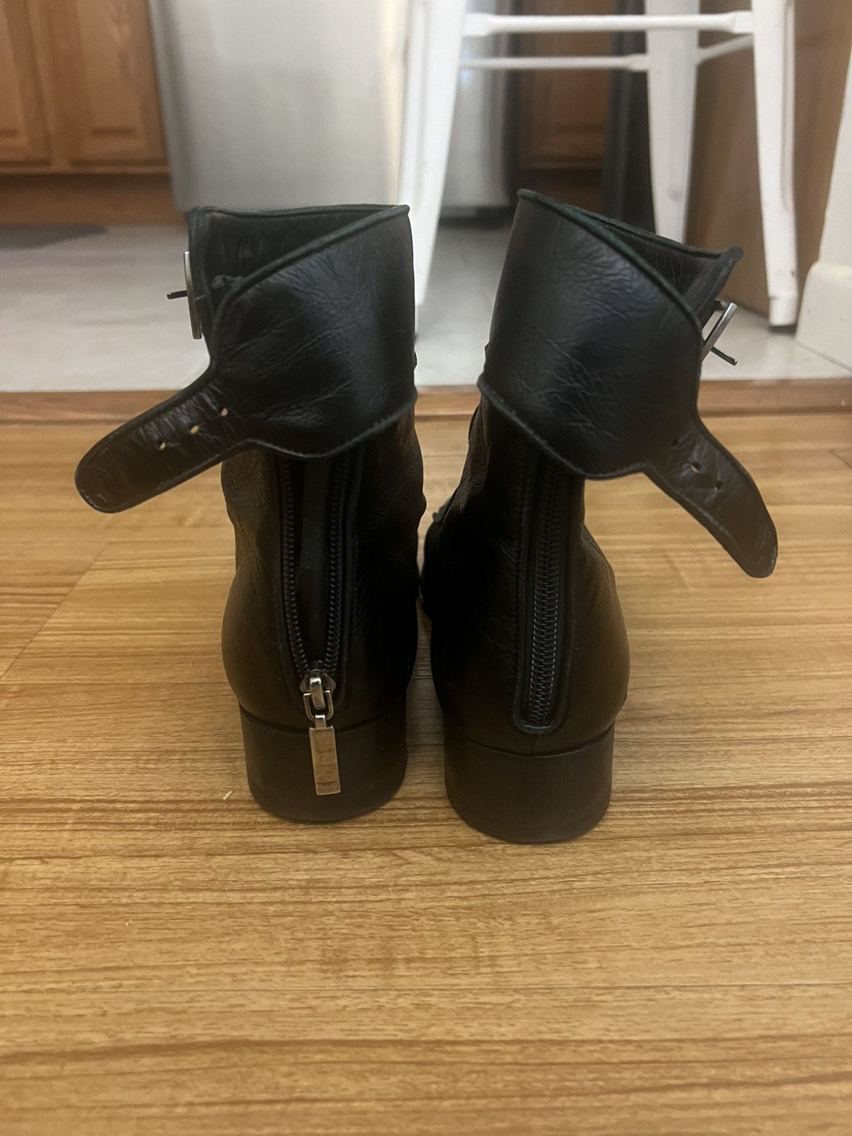 Saint Laurent Paris Saint Laurent Black Miles 30 Age Boots Size US 6.5 / EU 39-40 - 2 Thumbnail