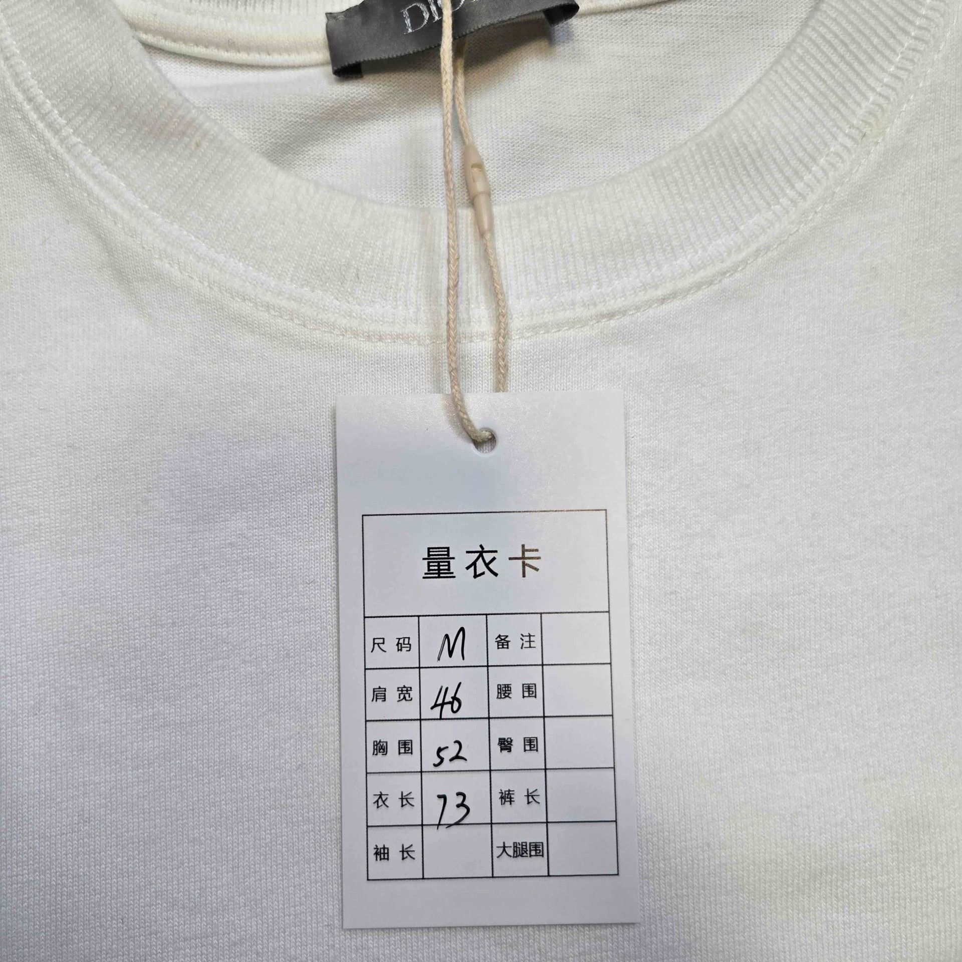 Dior dior embroidered logo heavy short sleeve shirt Size US M / EU 48-50 / 2 - 7 Thumbnail