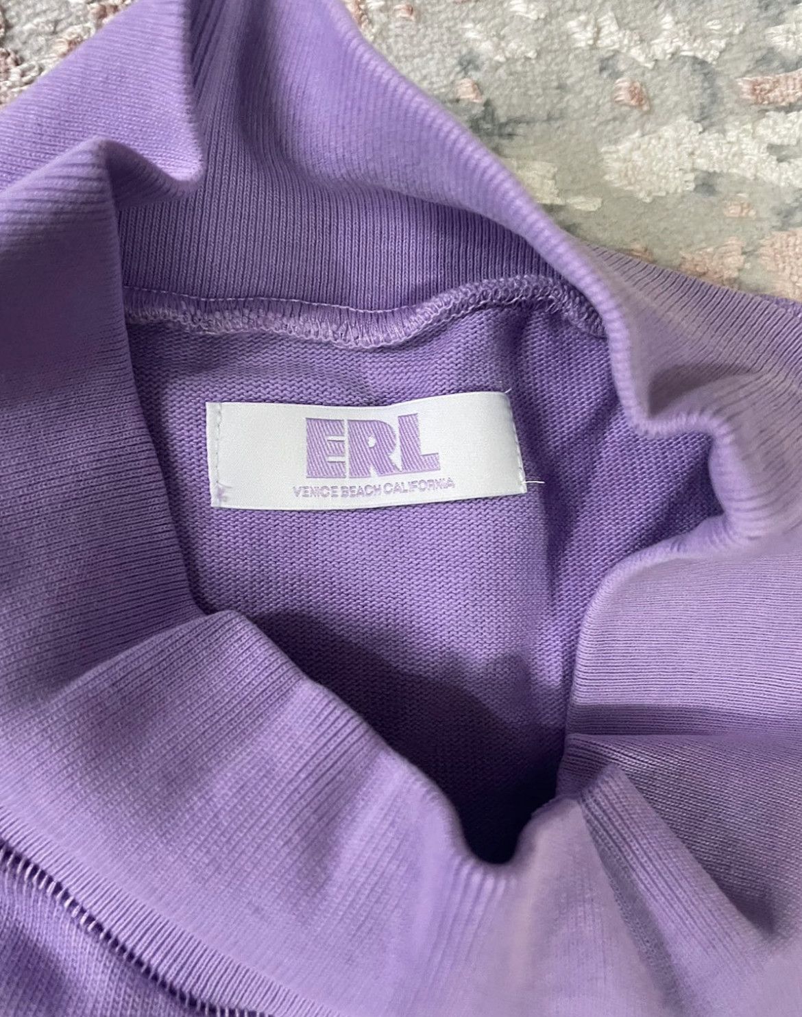ERL ERL Surf Patch Longsleeve T -shirt - Purple PURPLE Size US M / EU 48-50 / 2 - 7 Thumbnail