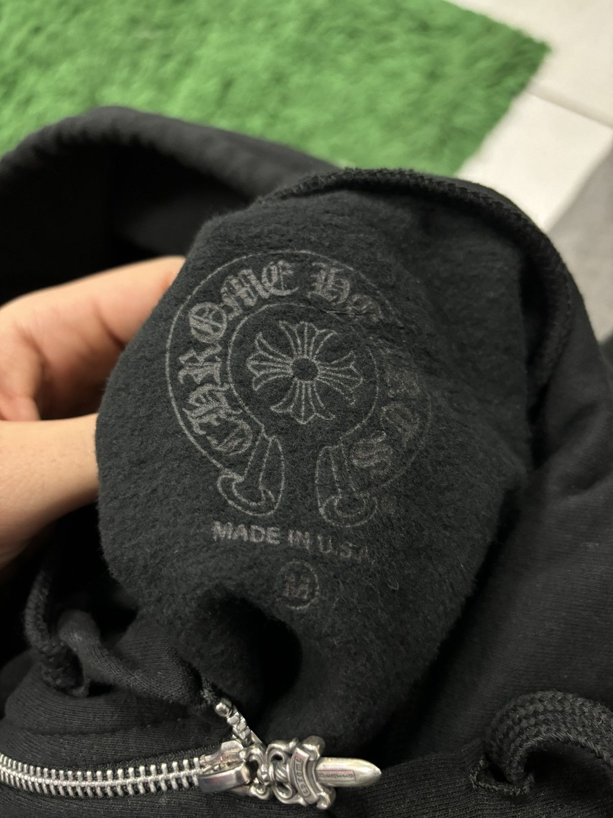 Chrome Hearts Chrome hearts black brown zip up hoodie small Size US M / EU 48-50 / 2 - 2 Thumbnail