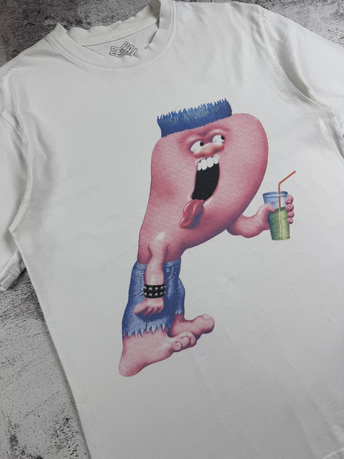 Palace Palace Burb Crazy Skate FW18 Rap Baggy Relaxed T Shirt Tee Size US S / EU 44-46 / 1 - 7 Thumbnail