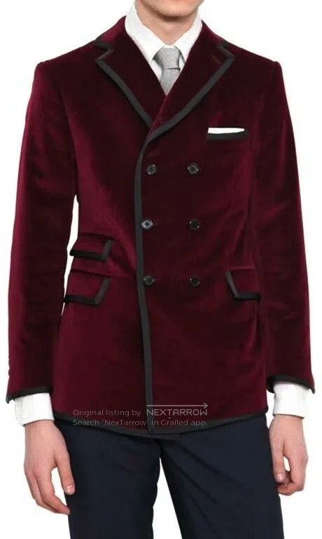 Thom Browne Thom Browne Velvet Blazer for Men. Size US XS / EU 42 / 0 - 2 Thumbnail