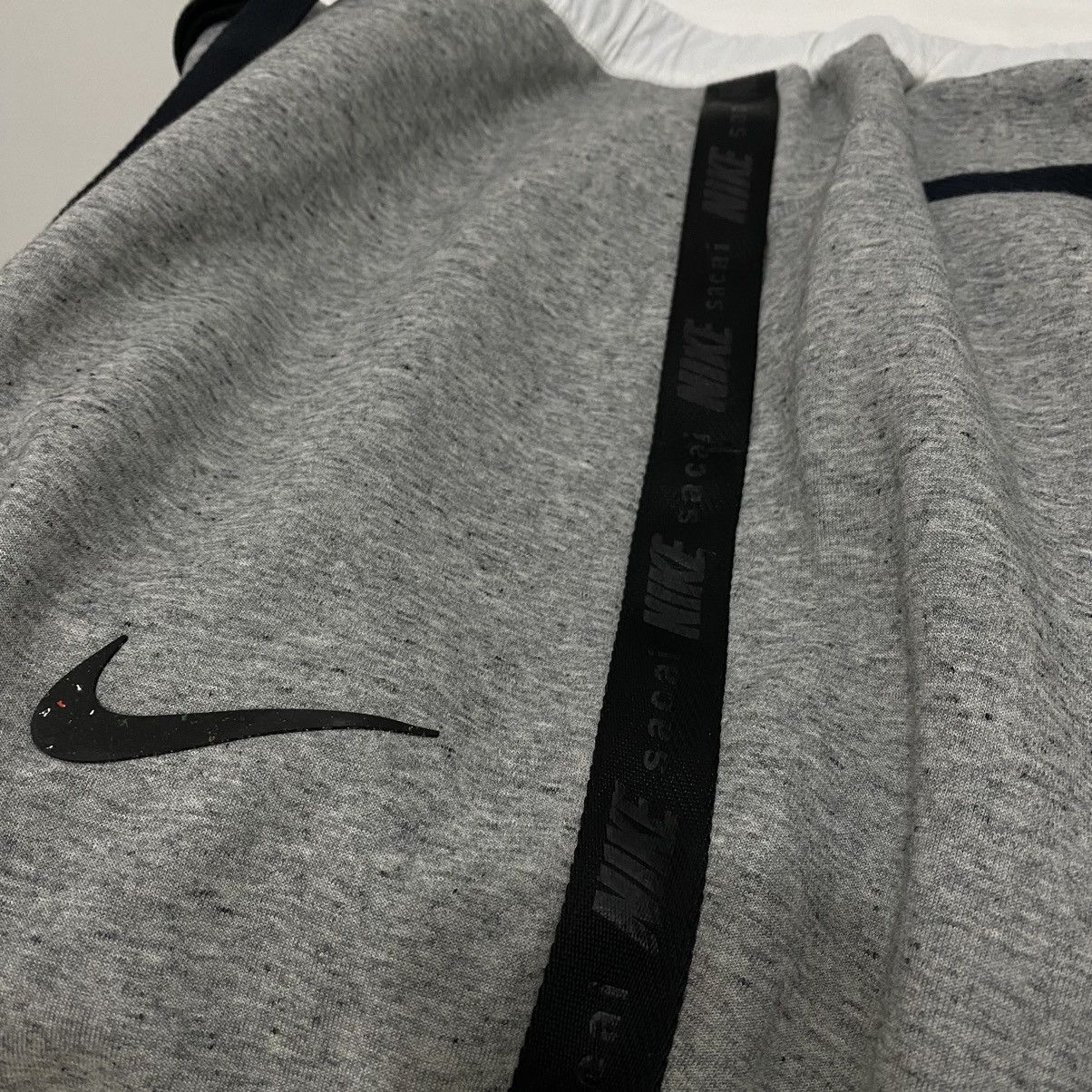 Nike × Sacai Nike Sacai Fleece Sweatpants Size US 31 - 6 Thumbnail