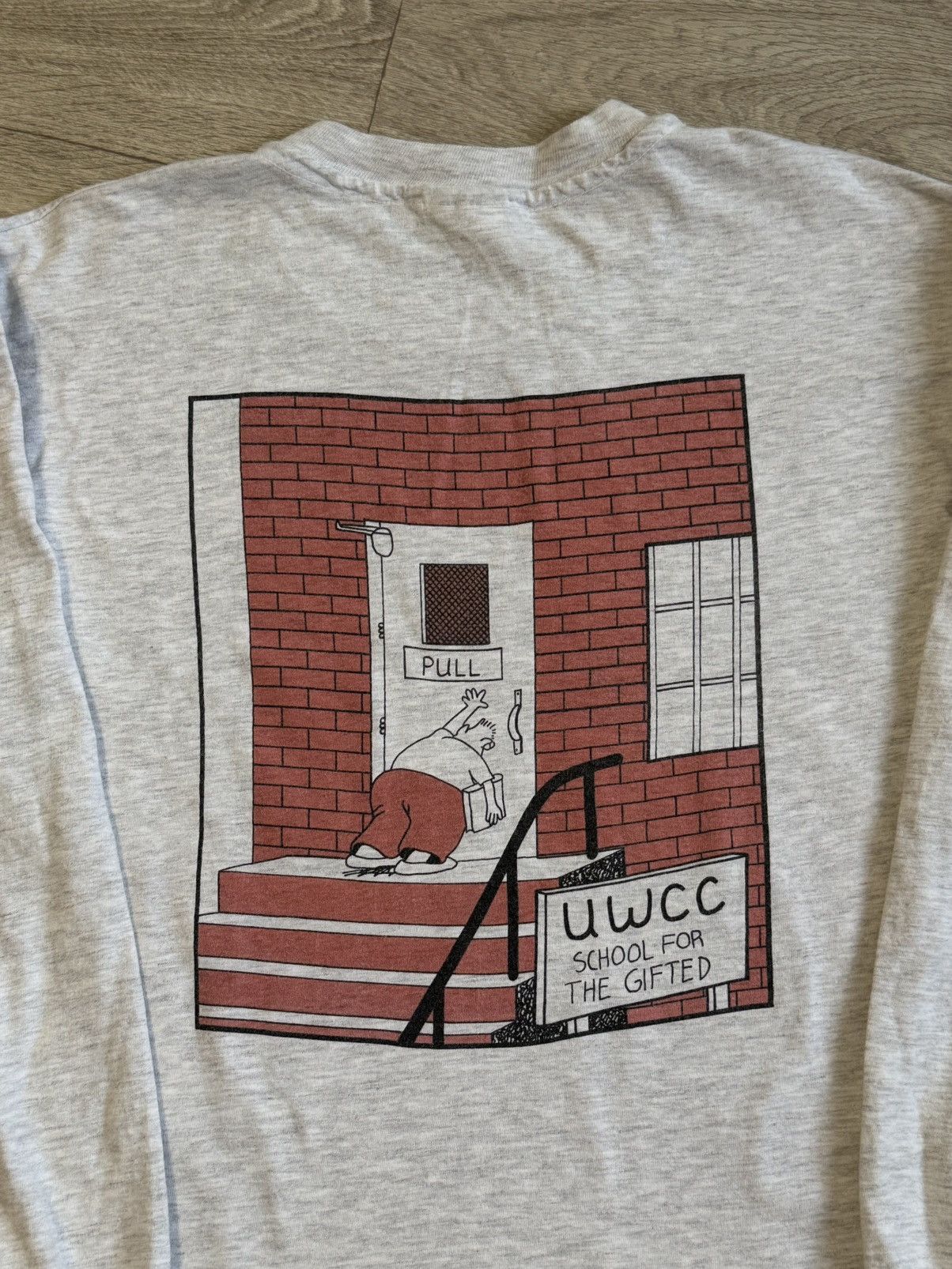 Vintage 🔷Vintage Gary Larson School for the Gifted UWCC Shirt🔷 Size US L / EU 52-54 / 3 - 5 Thumbnail