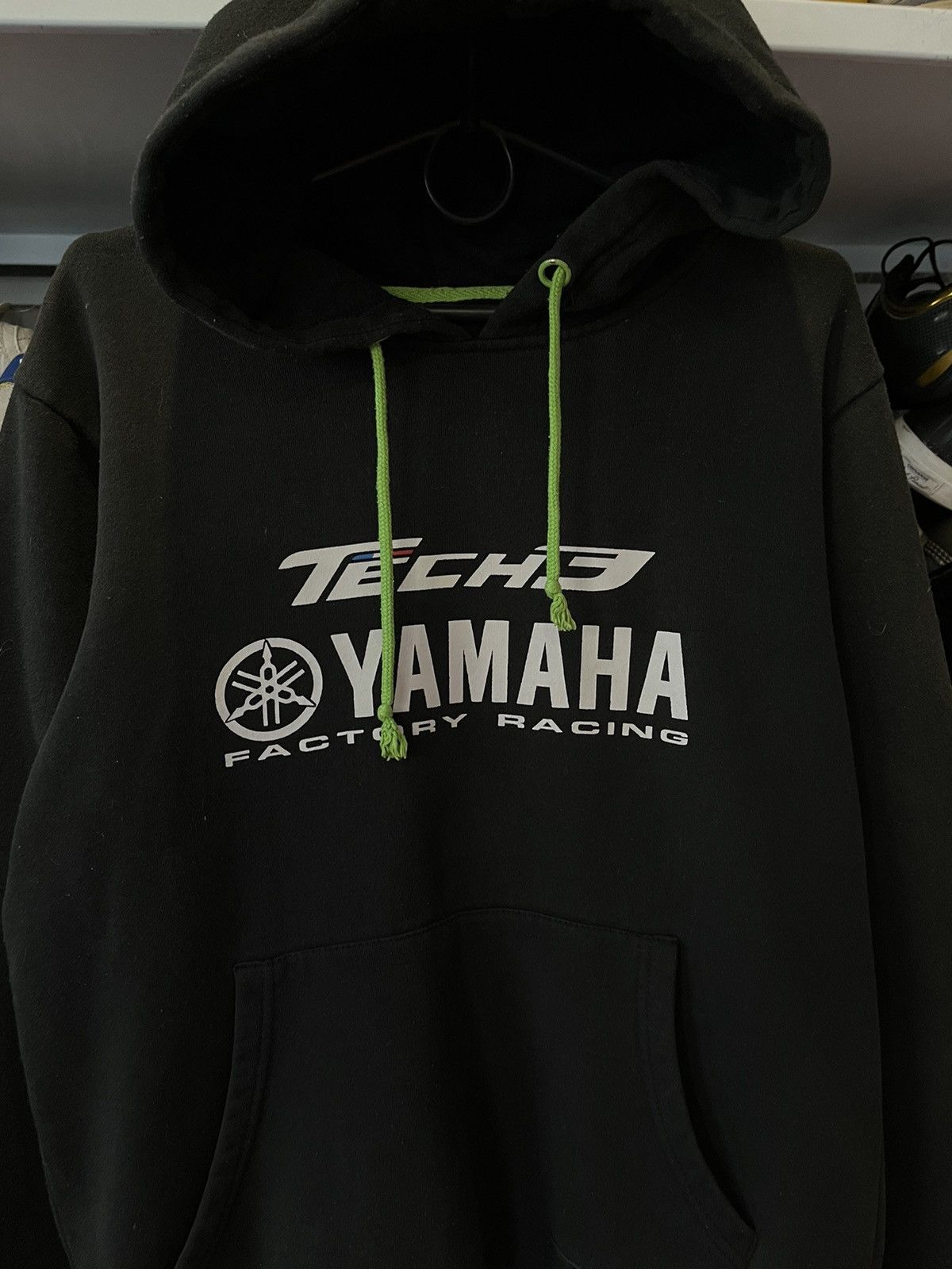 Vintage Mens Vintage Yamaha Hoodie Racing Jacket Rare Size US M / EU 48-50 / 2 - 4 Thumbnail