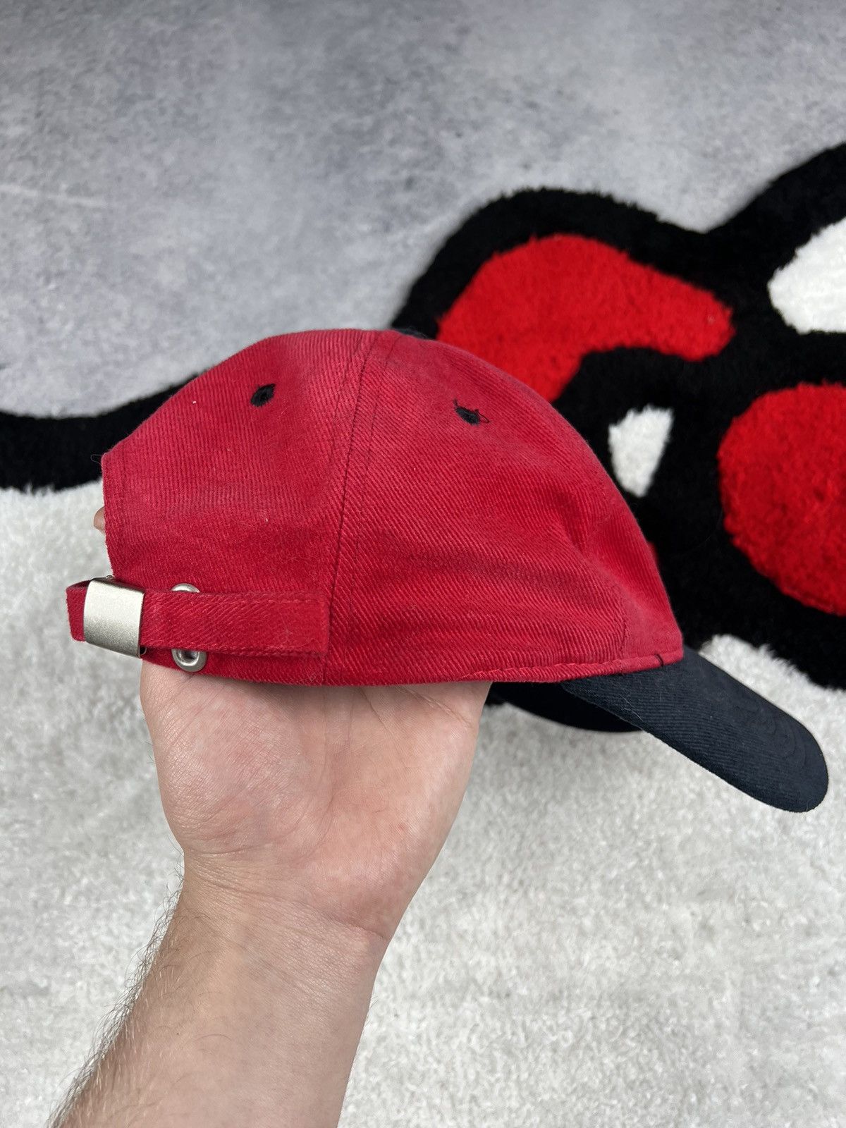 Vintage Vintage Ferrari Racing Formula 1 Y2K Cap Hat Size ONE SIZE - 6 Thumbnail