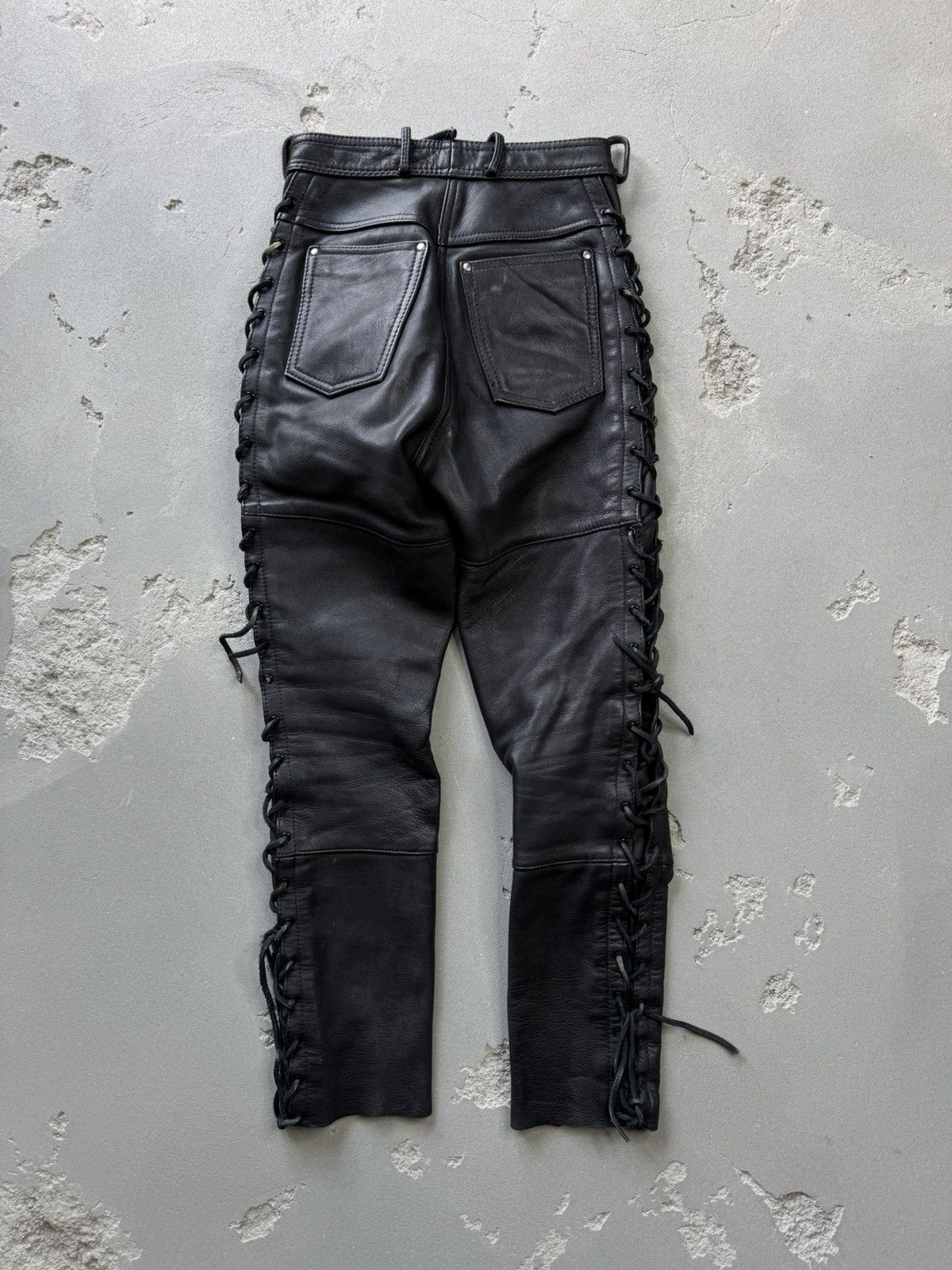 Genuine Leather × Hein Gericke × Vintage Vintage Hein Gericke Leather Pants 90s Playboi Carti Size US 34 / EU 50 - 4 Thumbnail