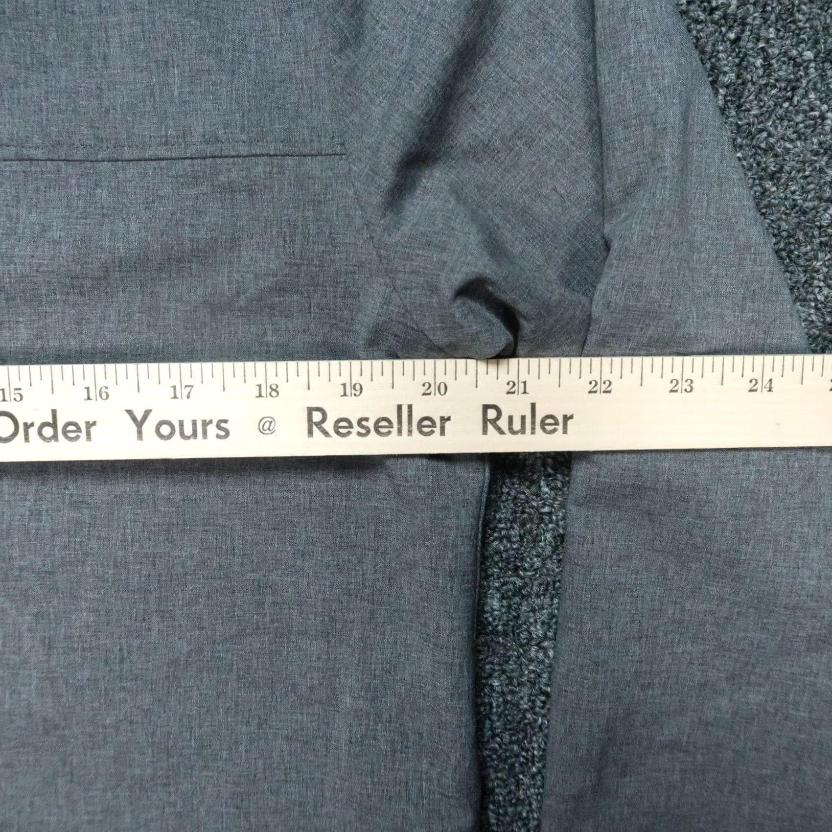 TravisMathew Travis Mathew Jacket Mens Medium Gray Ashville Full Zip Pockets Long Sleeve Windbreaker) Size US M / EU 48-50 / 2 - 6 Thumbnail
