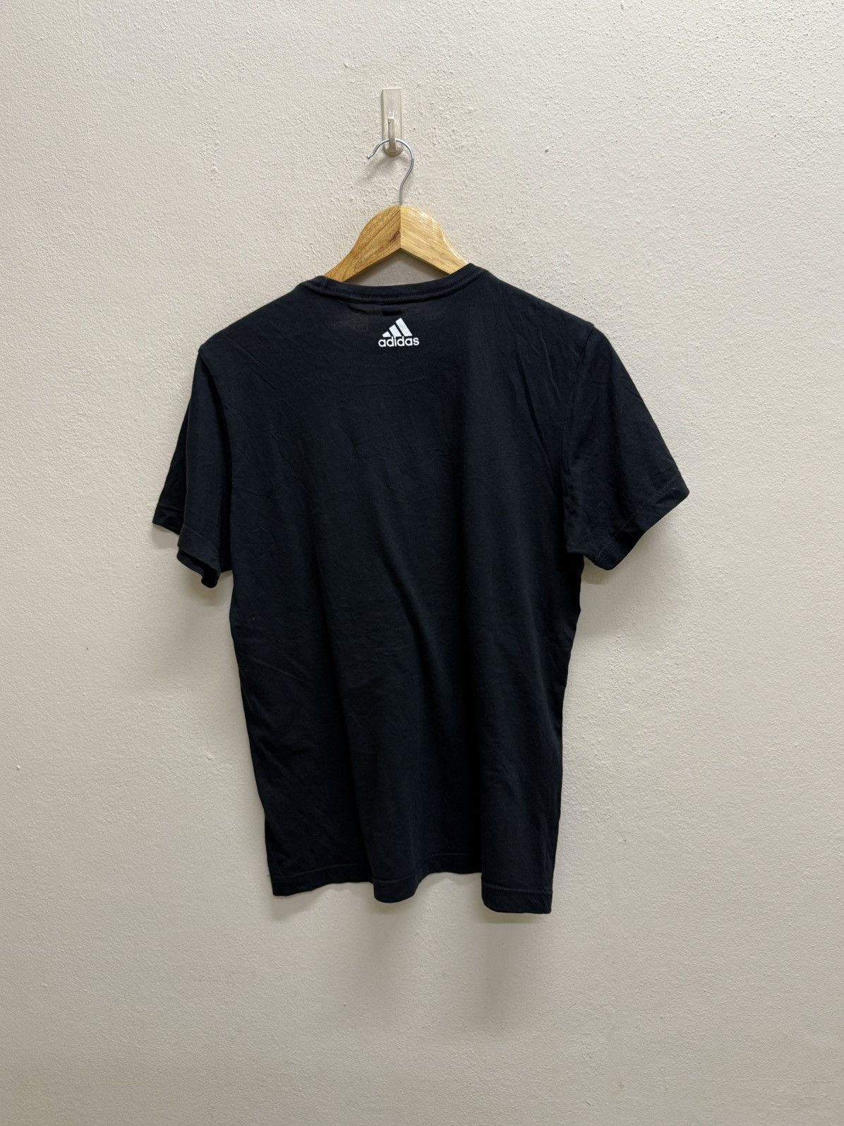 Adidas Adidas wording spellout tshirt Size US S / EU 44-46 / 1 - 4 Thumbnail
