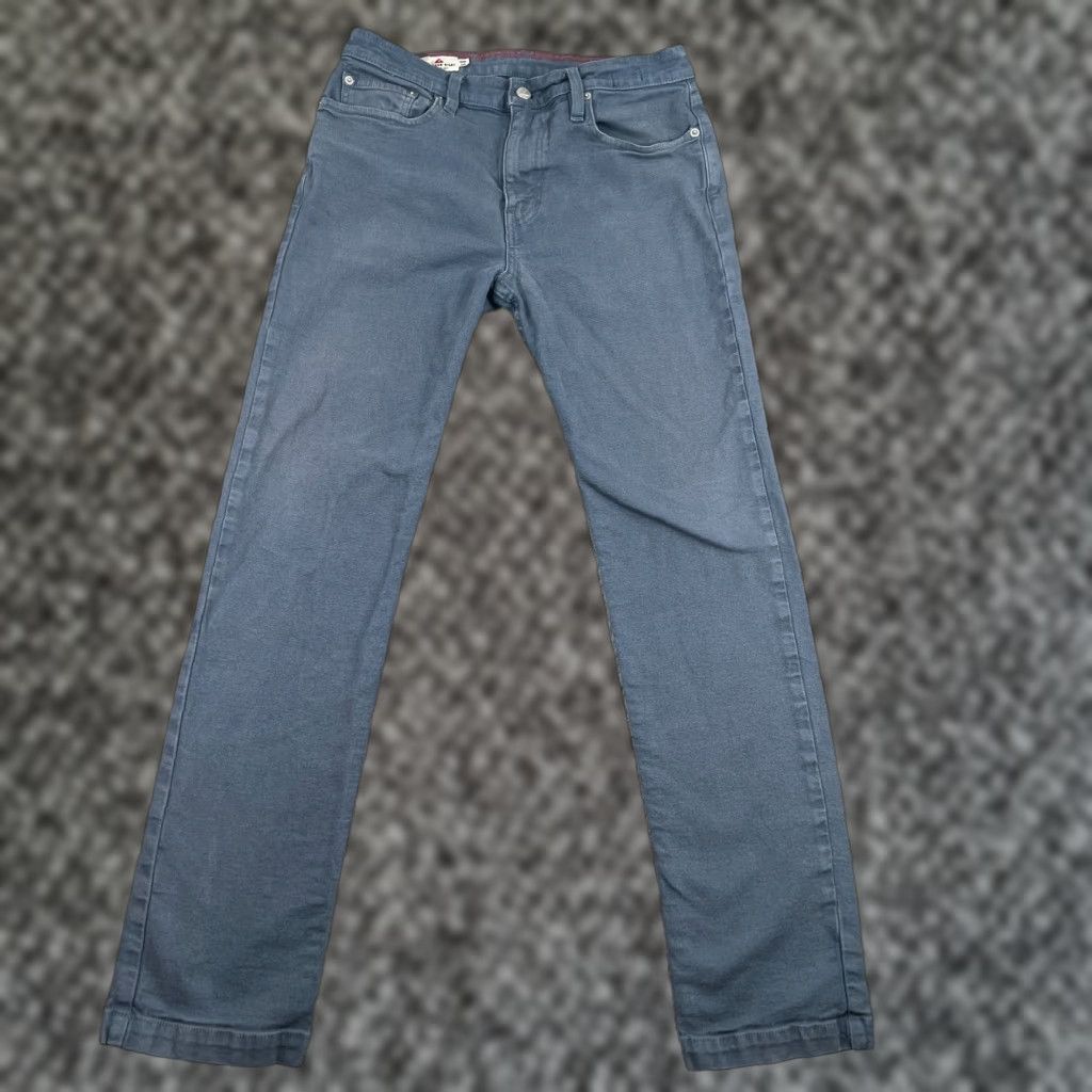 Vintage American Giant Jeans Mens Regular 31x30 Jeans Canvas Blue Logo 5-Pocket Straight Size US 30 / EU 46 - 1 Thumbnail