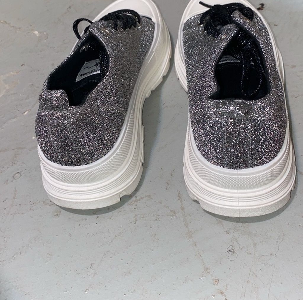 True Religion Women's True Religion Sneakers, Silver, Size 7.5 Size US 7.5 / IT 37.5 - 3 Thumbnail