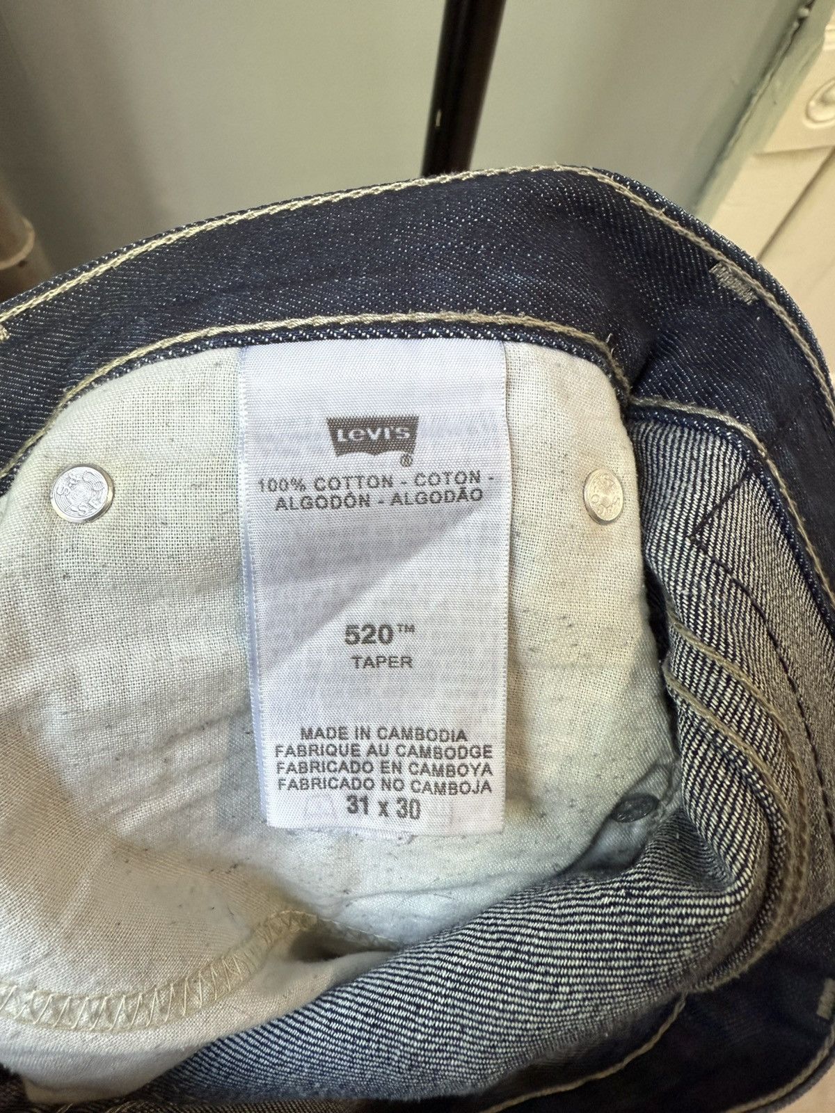 Levi's Levi’s 520 Taper Fit Jeans Size US 31 - 6 Thumbnail