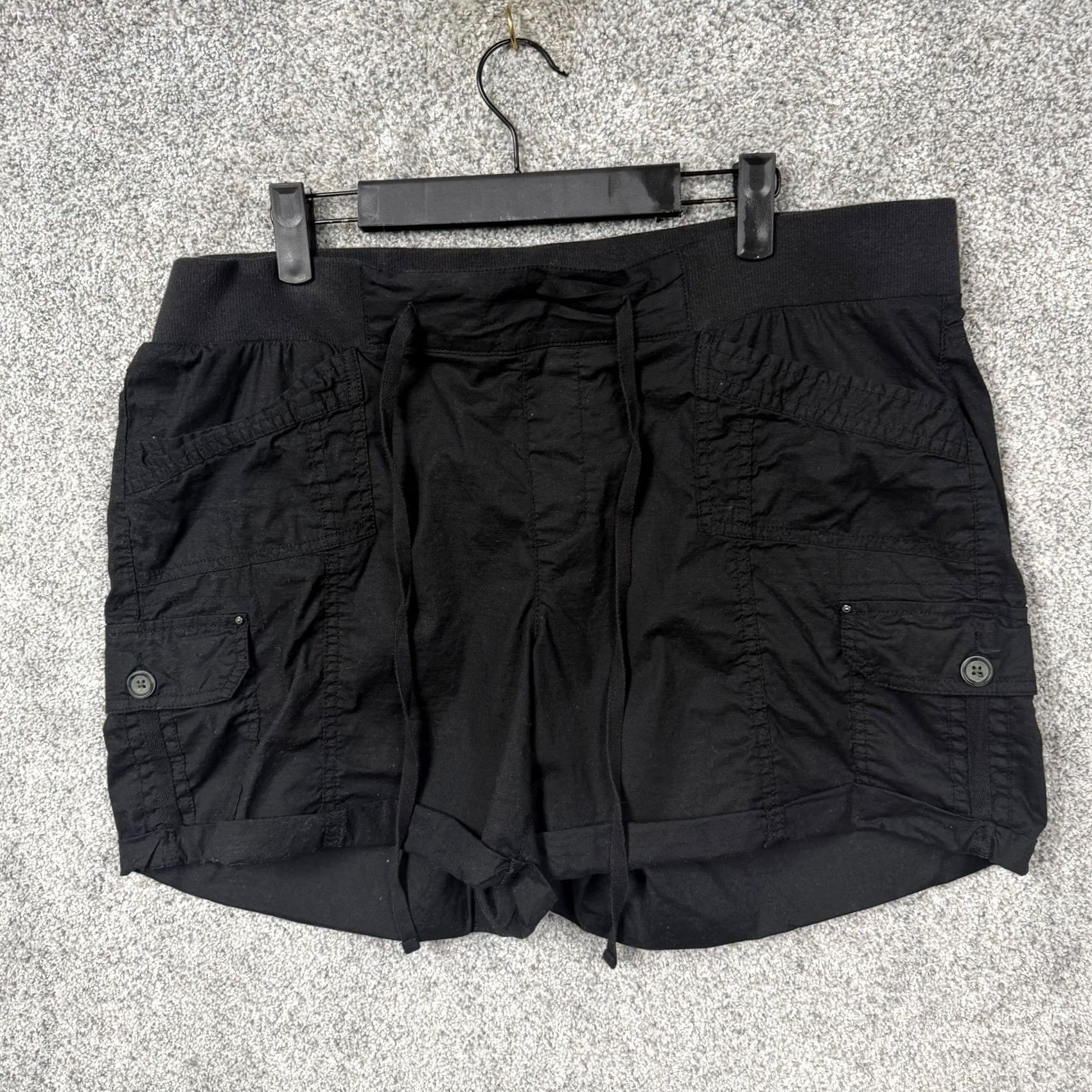 Vintage VINTAGE? No — One 5 One Cargo Shorts Womens XL 39x6 Utility Athleisure Minimalist Travel Streetwear Size 40" / US 18 - 2 Thumbnail