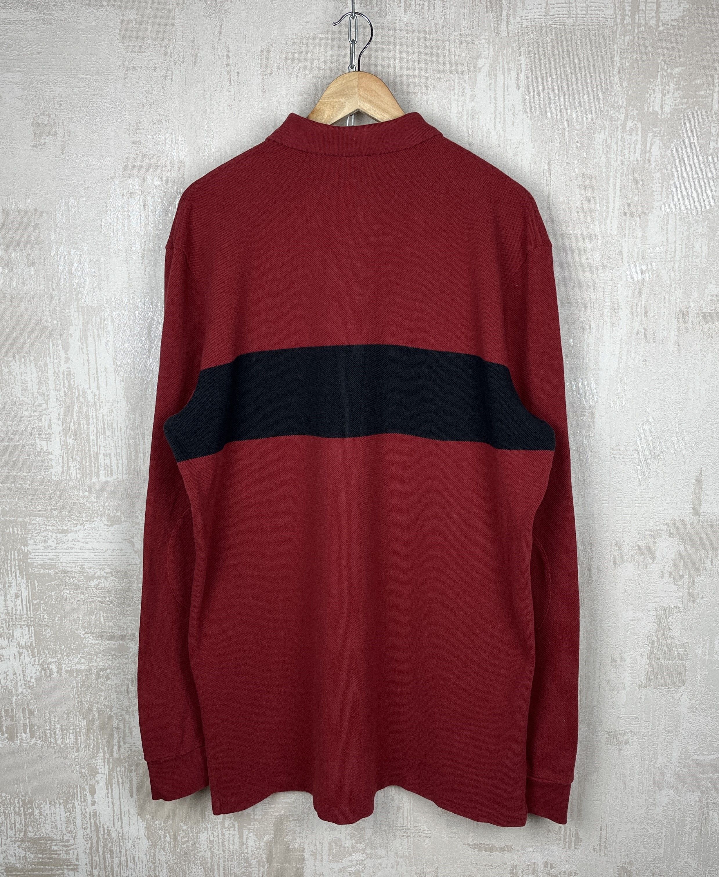 Polo Ralph Lauren × Rugby Ralph Lauren × Vintage Vintage Polo by Ralph Lauren Rugby Shirt Elbow Pads Size US XL / EU 56 / 4 - 16 Thumbnail