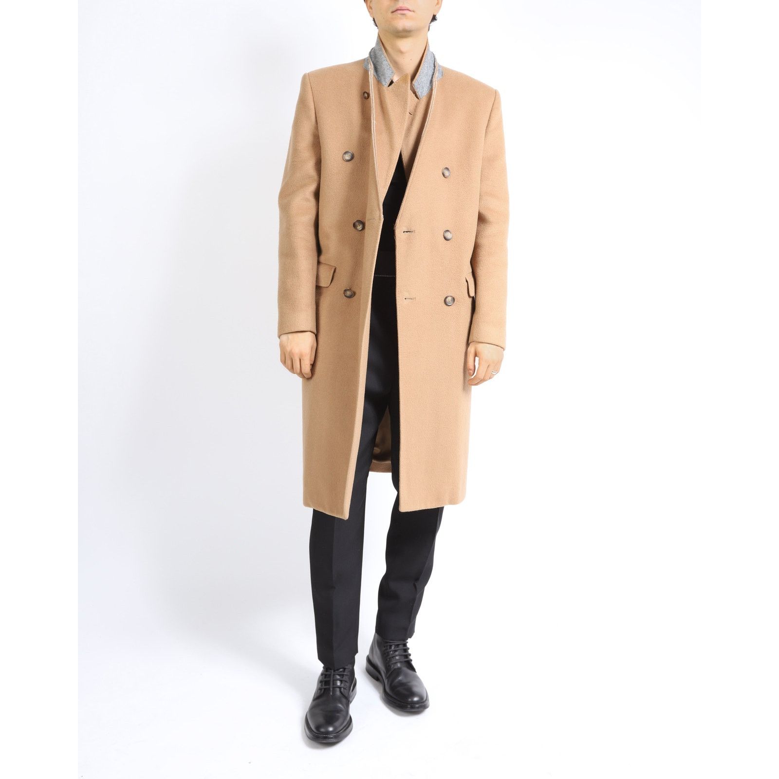 Maison Margiela H&M X Margiela Deconstruced Coat in Camel Wool Size US M / EU 48-50 / 2 - 4 Thumbnail