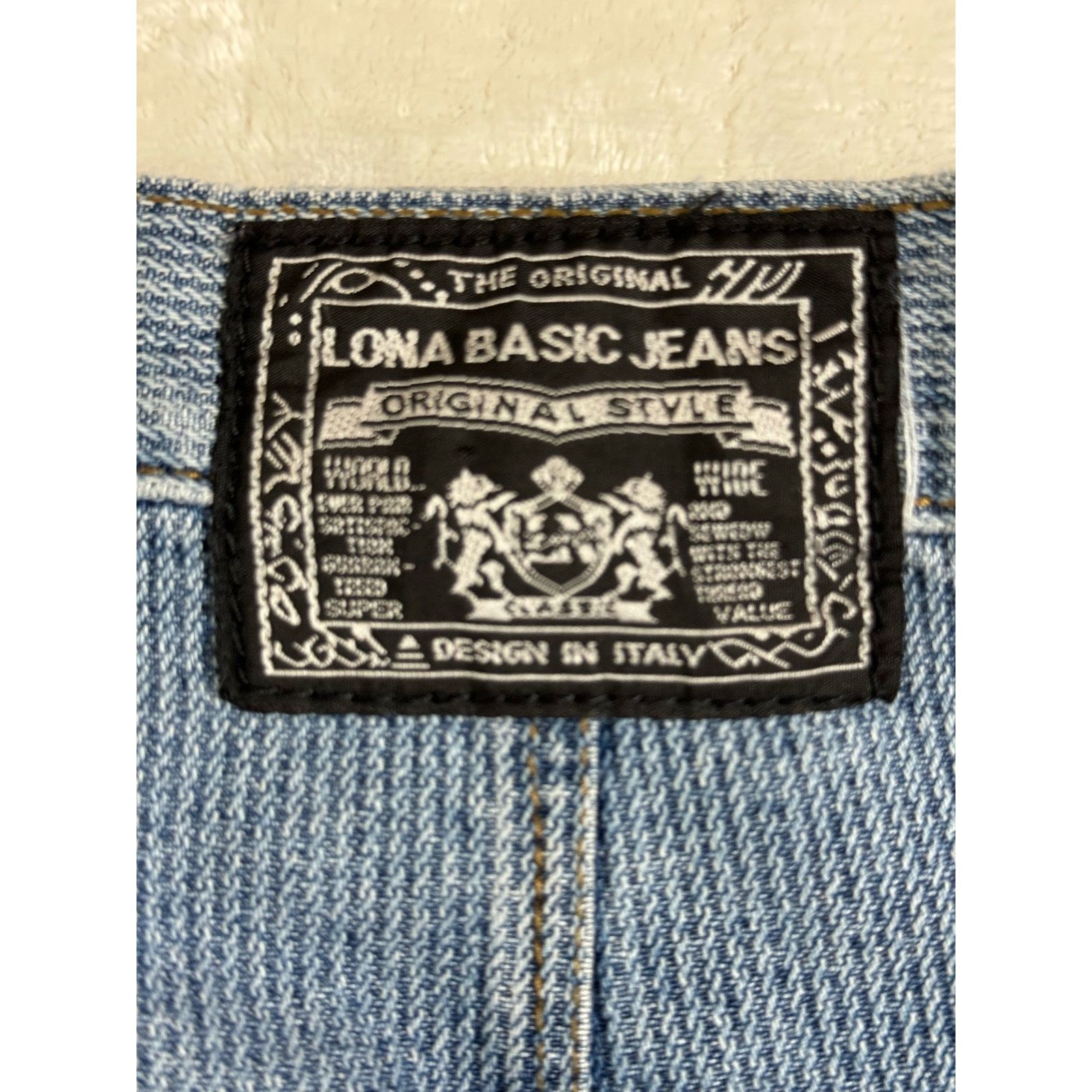 Unknown London Vintage Lona Jeans Blue Flare Bootcut Denim Pants Size 30 Size 30" / US 8 / IT 44 - 4 Thumbnail