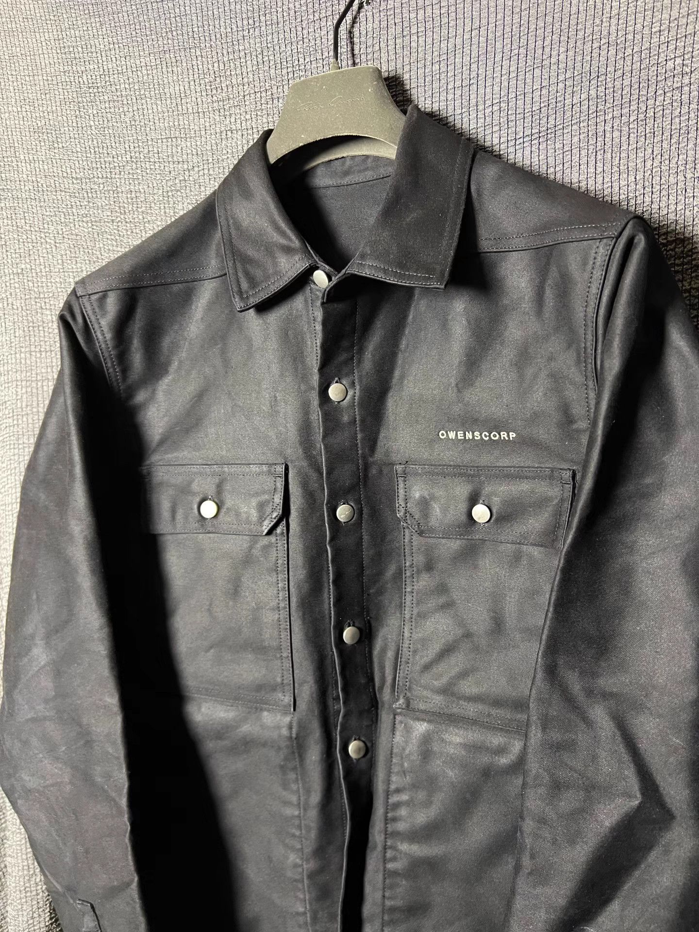 Rick Owens Rick Owens satin heavy cotton work shirt Size US M / EU 48-50 / 2 - 3 Thumbnail