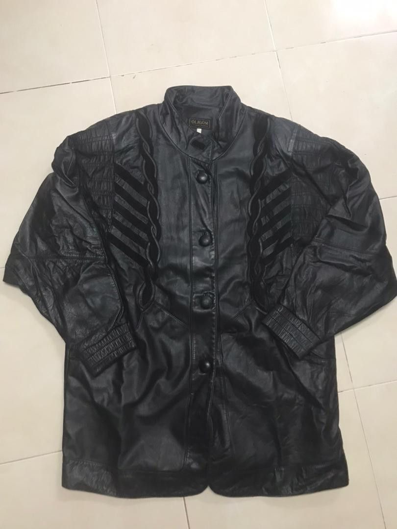 VINTAGE LIGOM WOMEN LEATHER JACKET