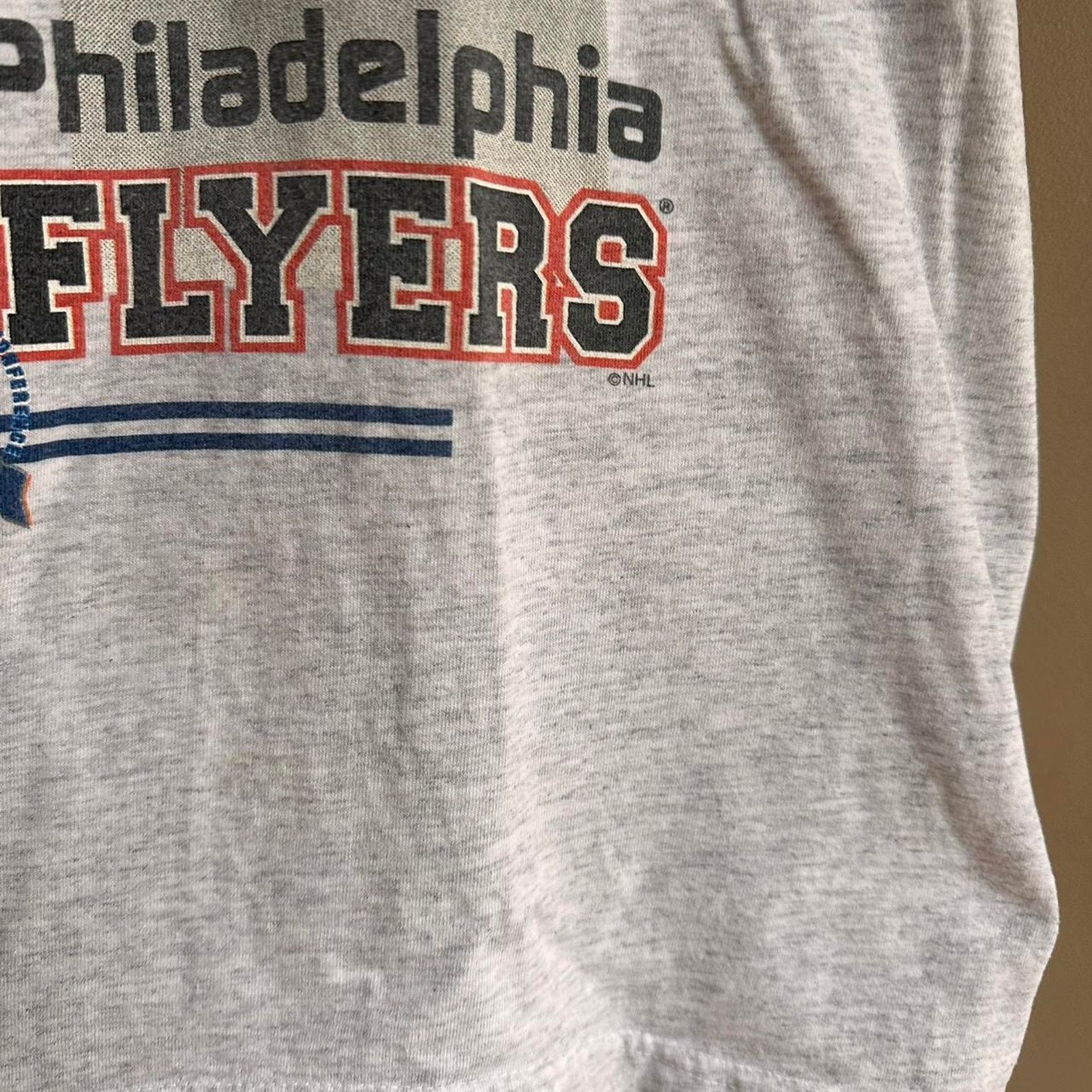 Vintage Vintage 1997 Detroit Red Wings vs Philadelphia Flyers Shirt Size US L / EU 52-54 / 3 - 5 Thumbnail