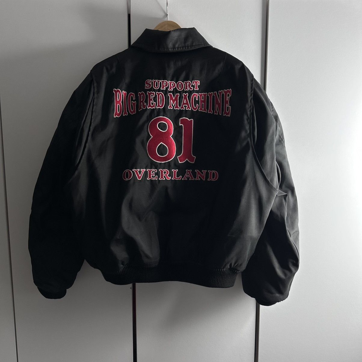 Vintage Vintage MA2 Bomber Jacket Big Red Machine 81 Overland Size US M / EU 48-50 / 2 - 1 Thumbnail
