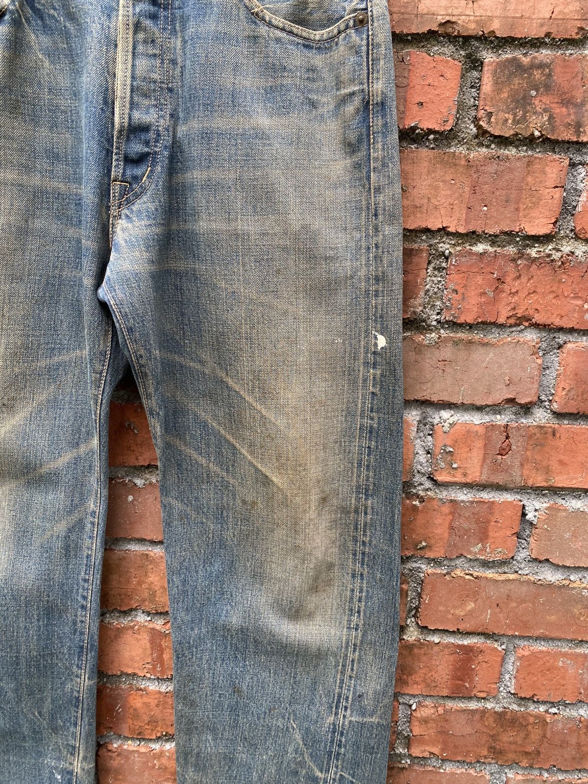 Japanese Brand × Vintage W31x30 Omnigod japanese jeans redline Size US 31 - 4 Thumbnail