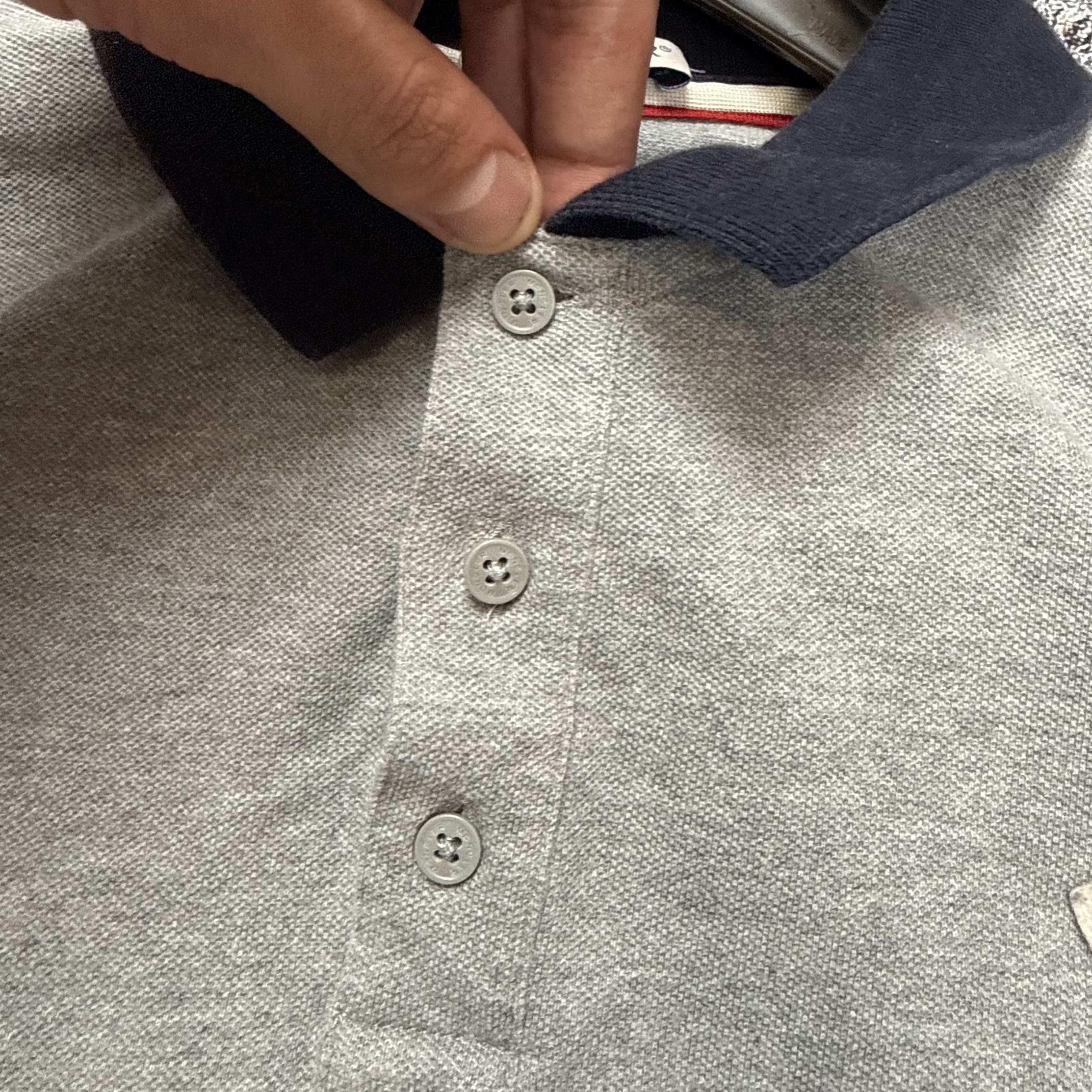 Moncler Vintage Polo Moncler Gray Size XS Size US XS / EU 42 / 0 - 5 Thumbnail