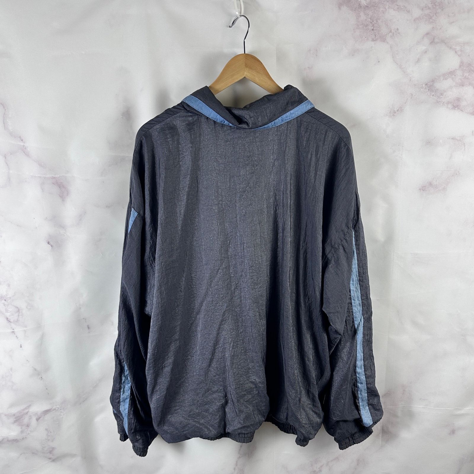 Givenchy Vintage Grey/Blue Track Jacket Size US XL / EU 56 / 4 - 6 Thumbnail