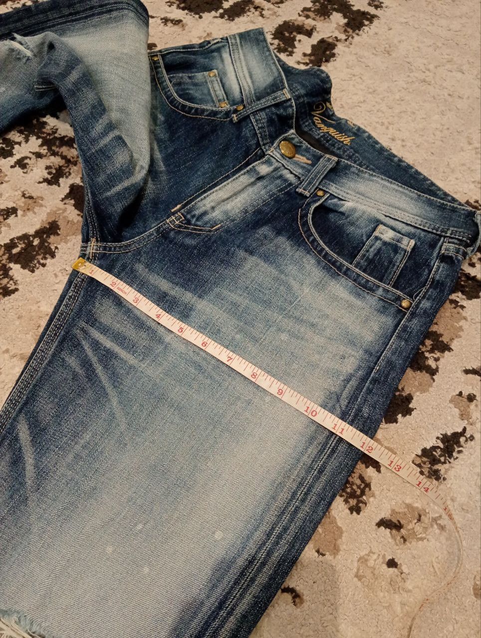 Vanquish Vintage Vanquish Gold Japan Distressed Jeans Size US 34 / EU 50 - 18 Thumbnail