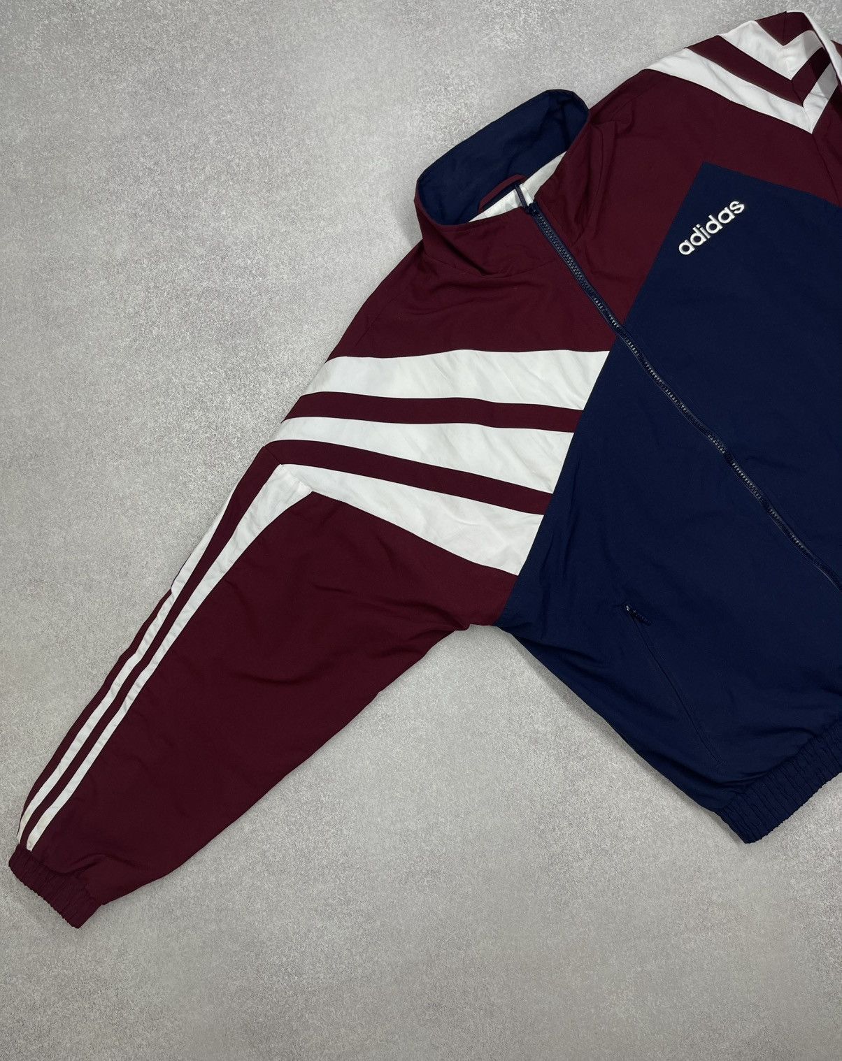 Adidas Vintage Adidas Lampas Track Jacket Y2K Size L Size US L / EU 52-54 / 3 - 4 Thumbnail